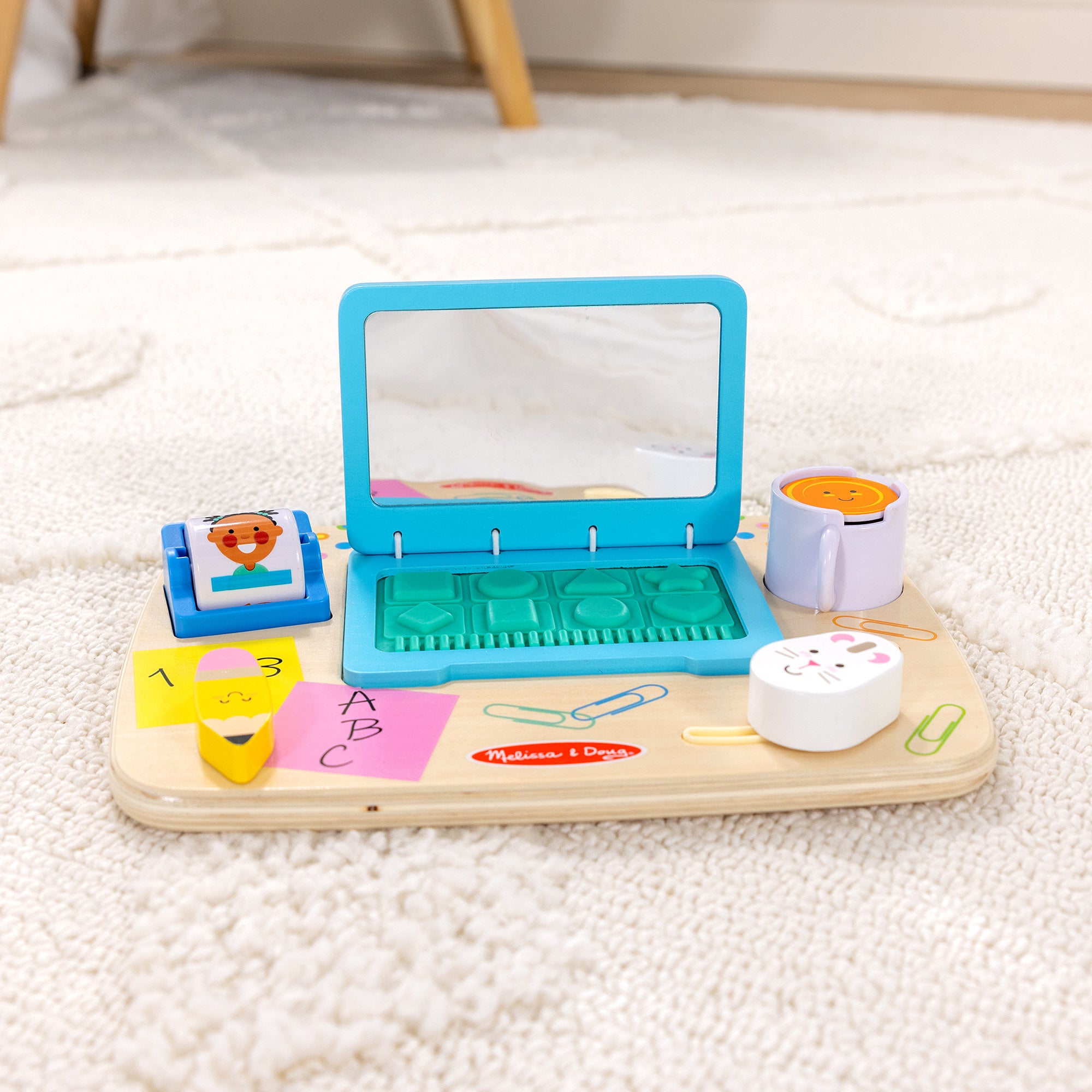 Wooden Work & Play Desktop Activity Board - Image 9