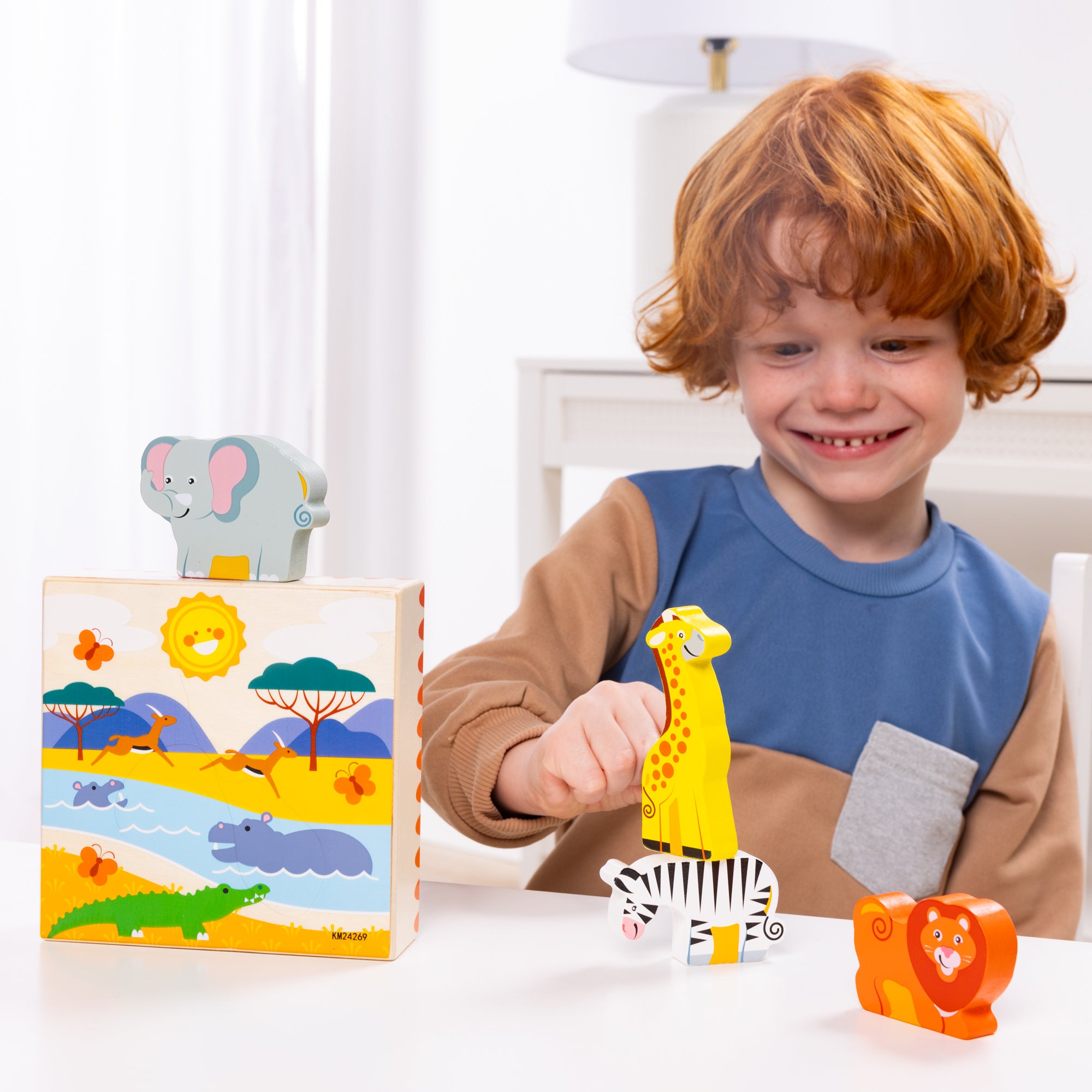 Wooden Animal Matching - Safari - Image 2