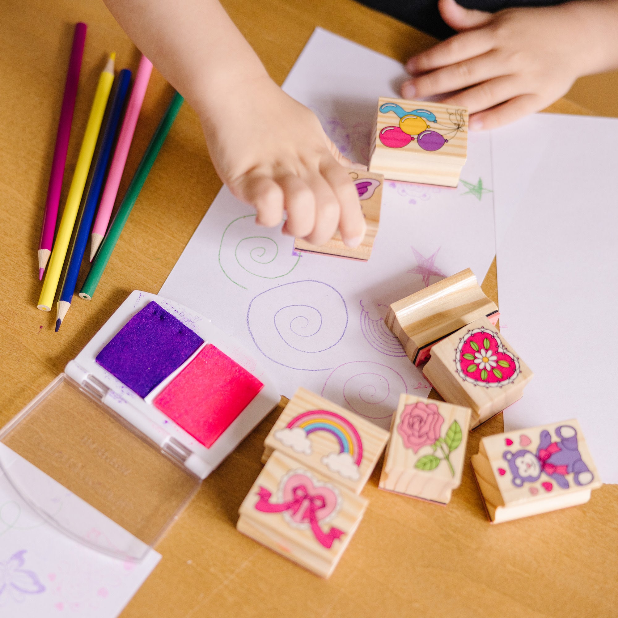 Wooden Stamp Set - Friendship - Image 6