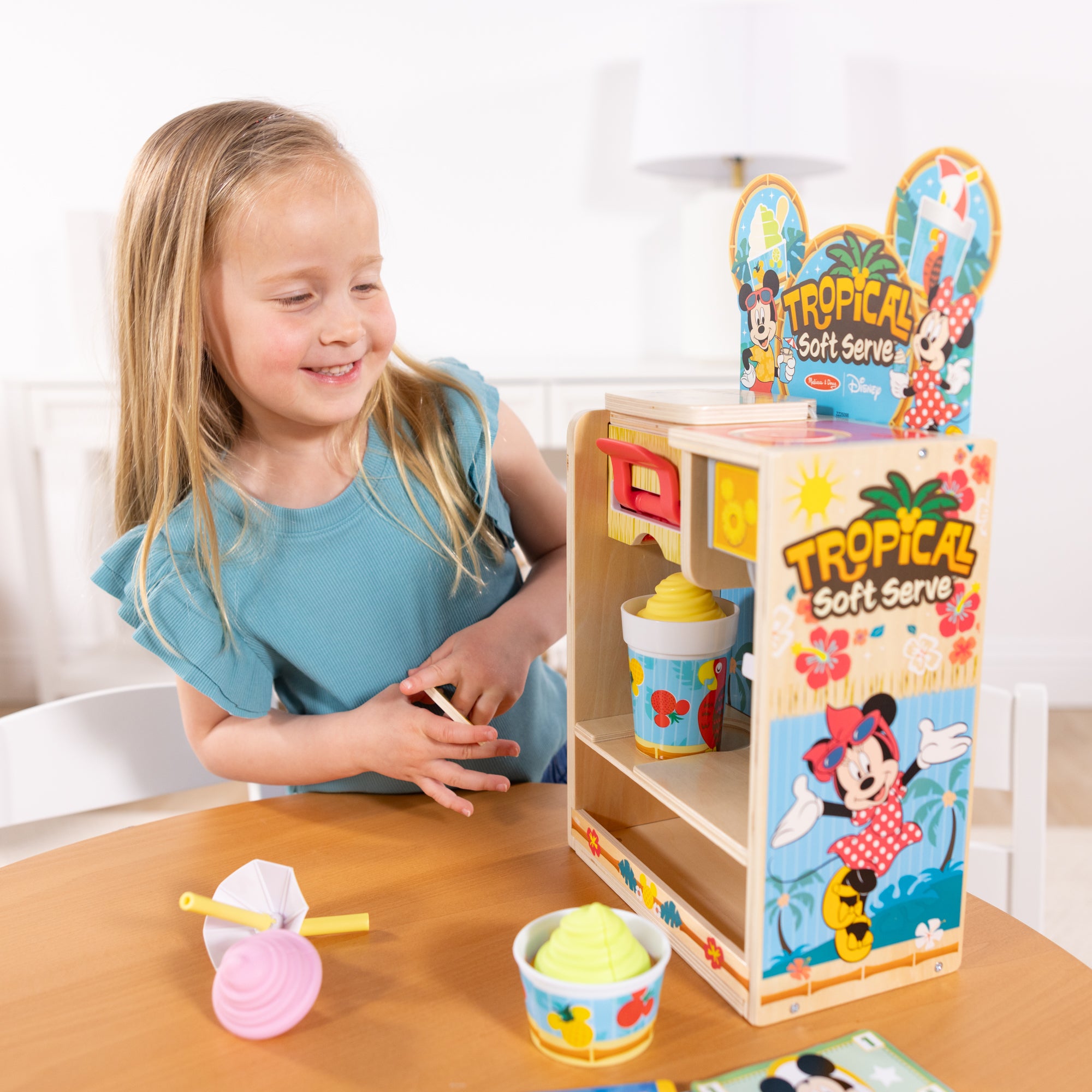 Disney Tropical Soft Serve Wooden Play Set - Image 2