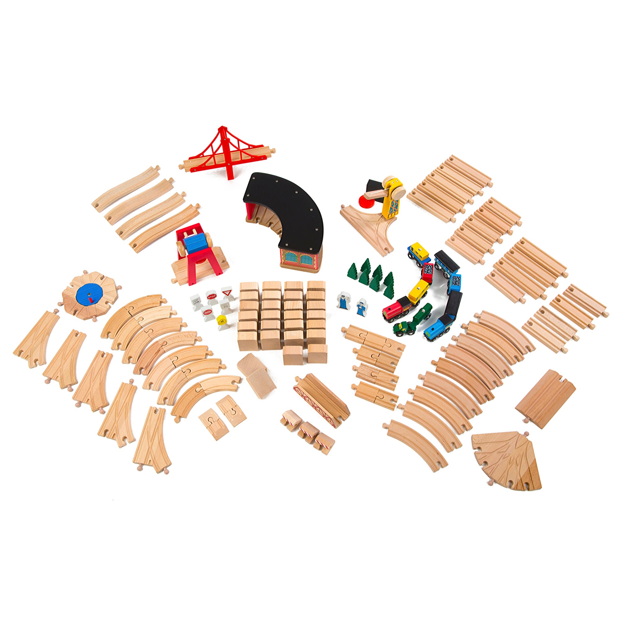 Wooden Railway Set - Image 3
