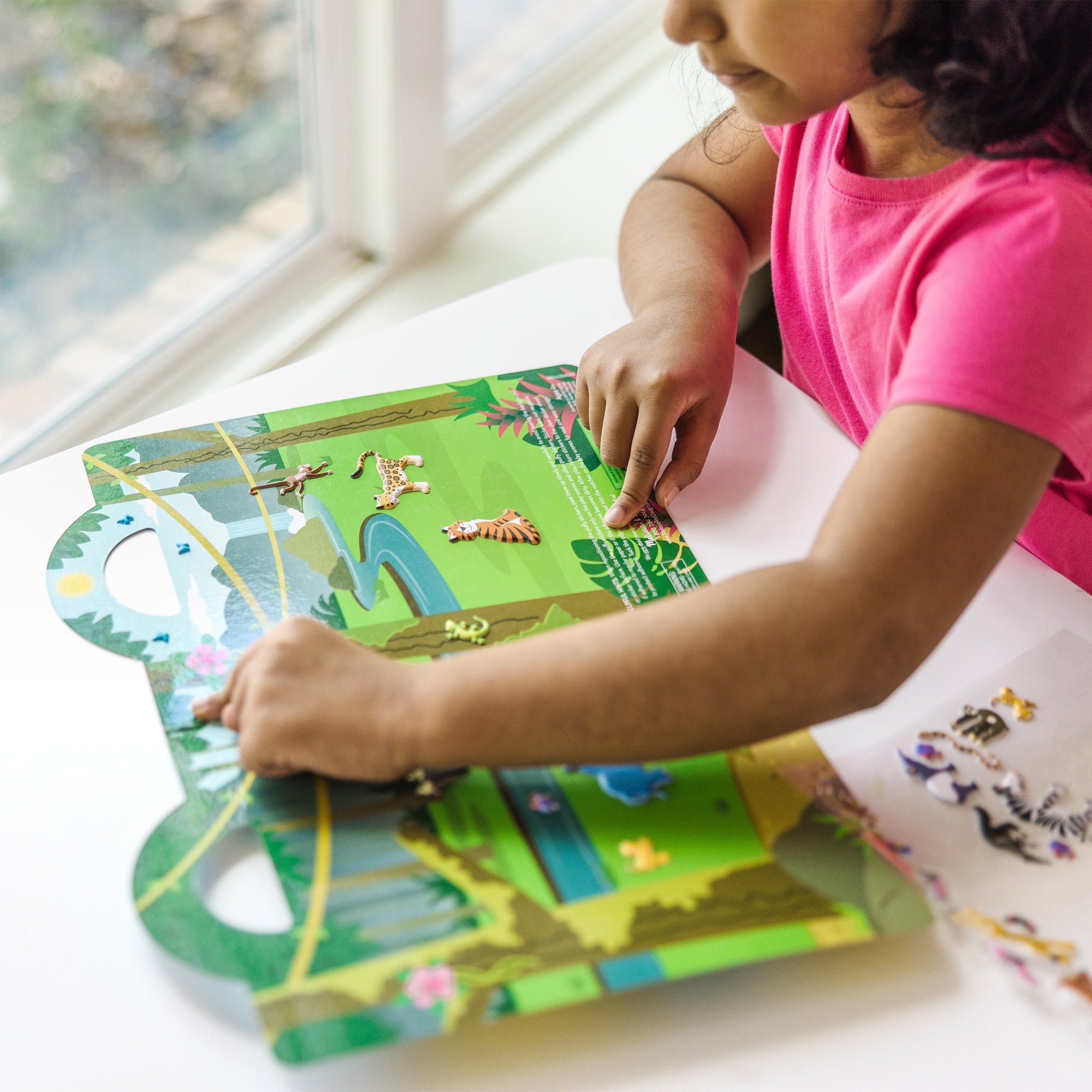 Puffy Sticker Play Set - Safari - Image 2
