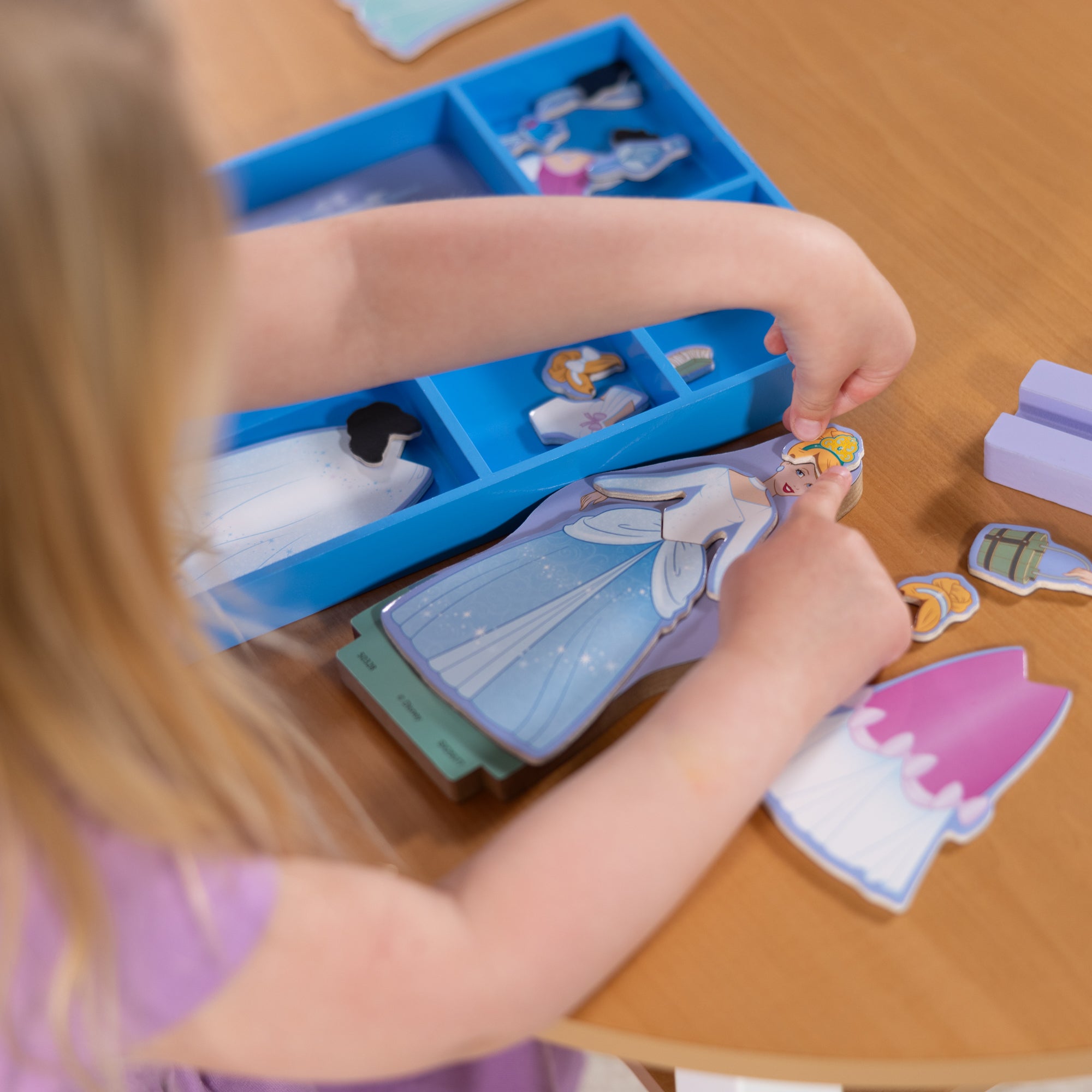 Disney Cinderella Wooden Magnetic Dress-Up - Image 6