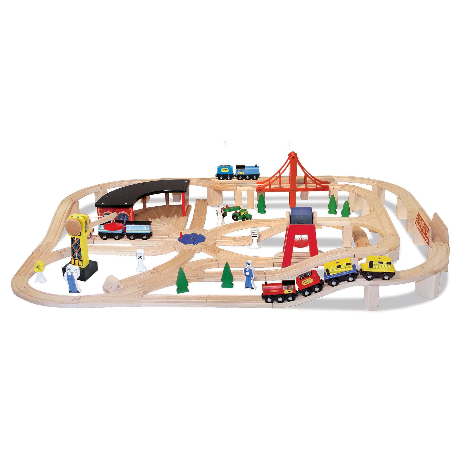 Wooden Railway Set - Image 7