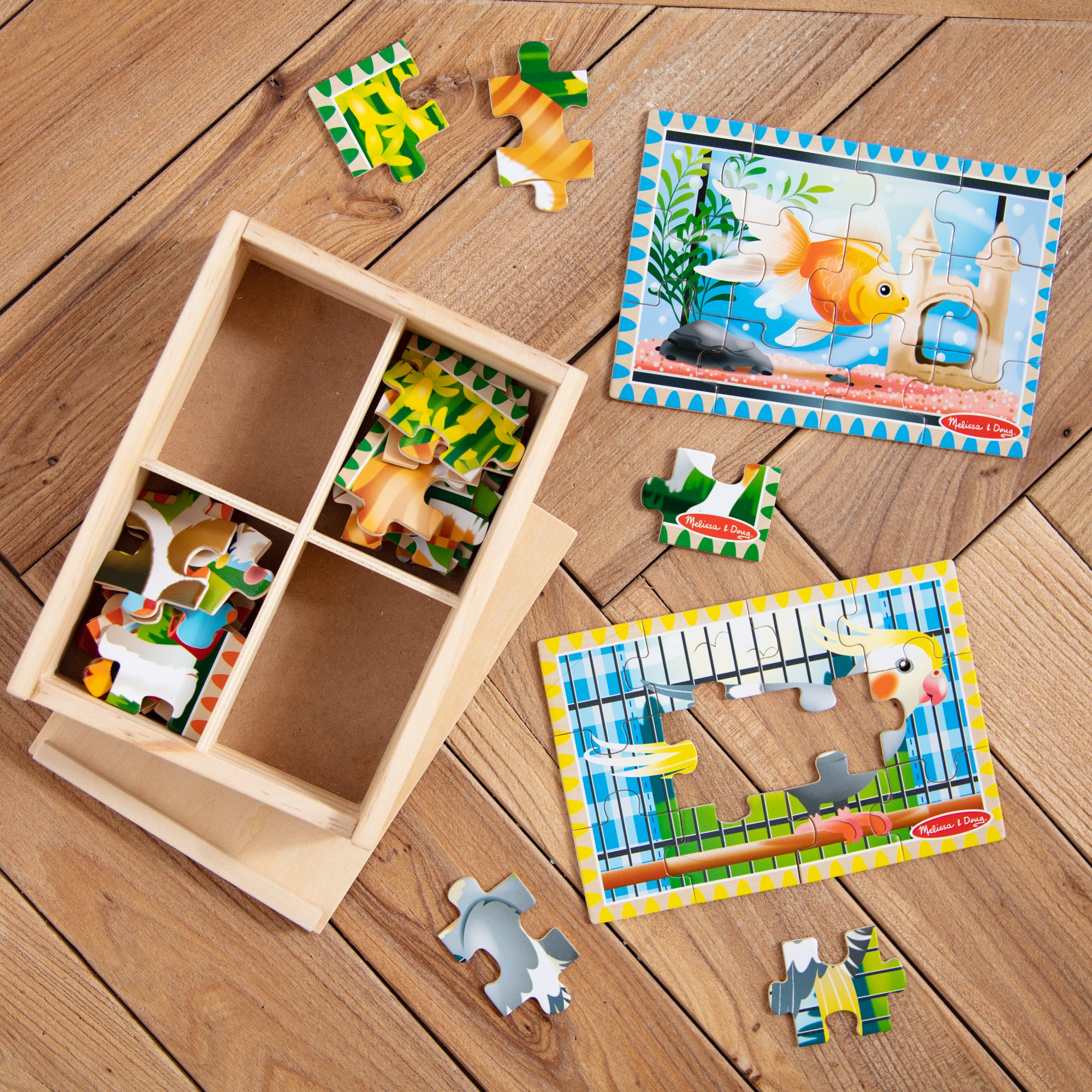 Wooden Jigsaw Puzzles in a Box - Pets - Image 9