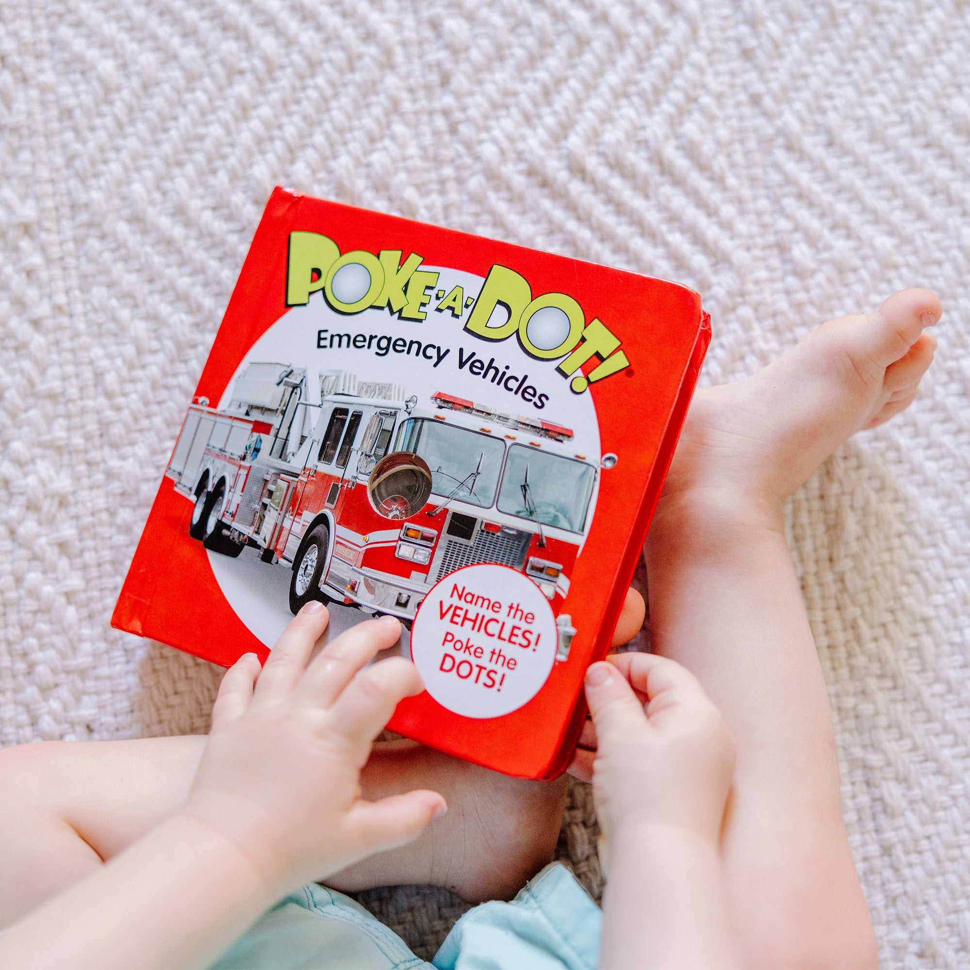 Poke-a-Dot: Emergency Vehicles Board Book - Image 2