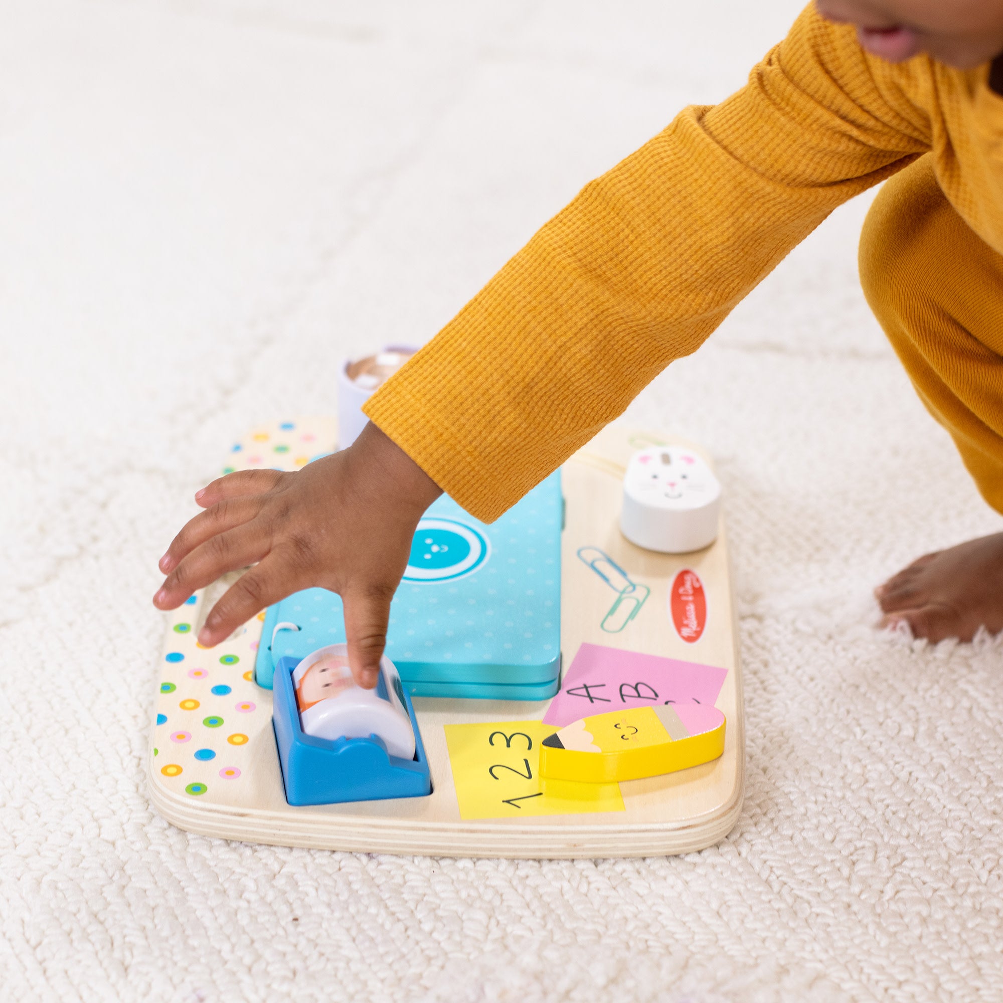 Wooden Work & Play Desktop Activity Board - Image 2