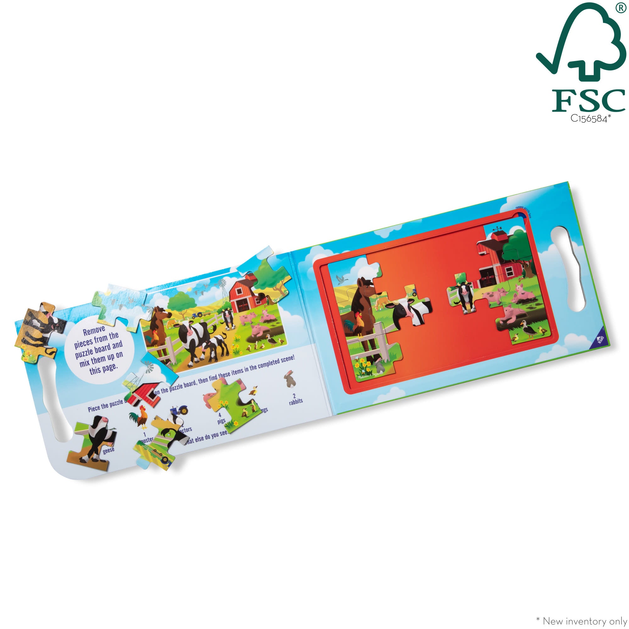 Take-Along Magnetic Jigsaw Puzzles – On the Farm - Image 3