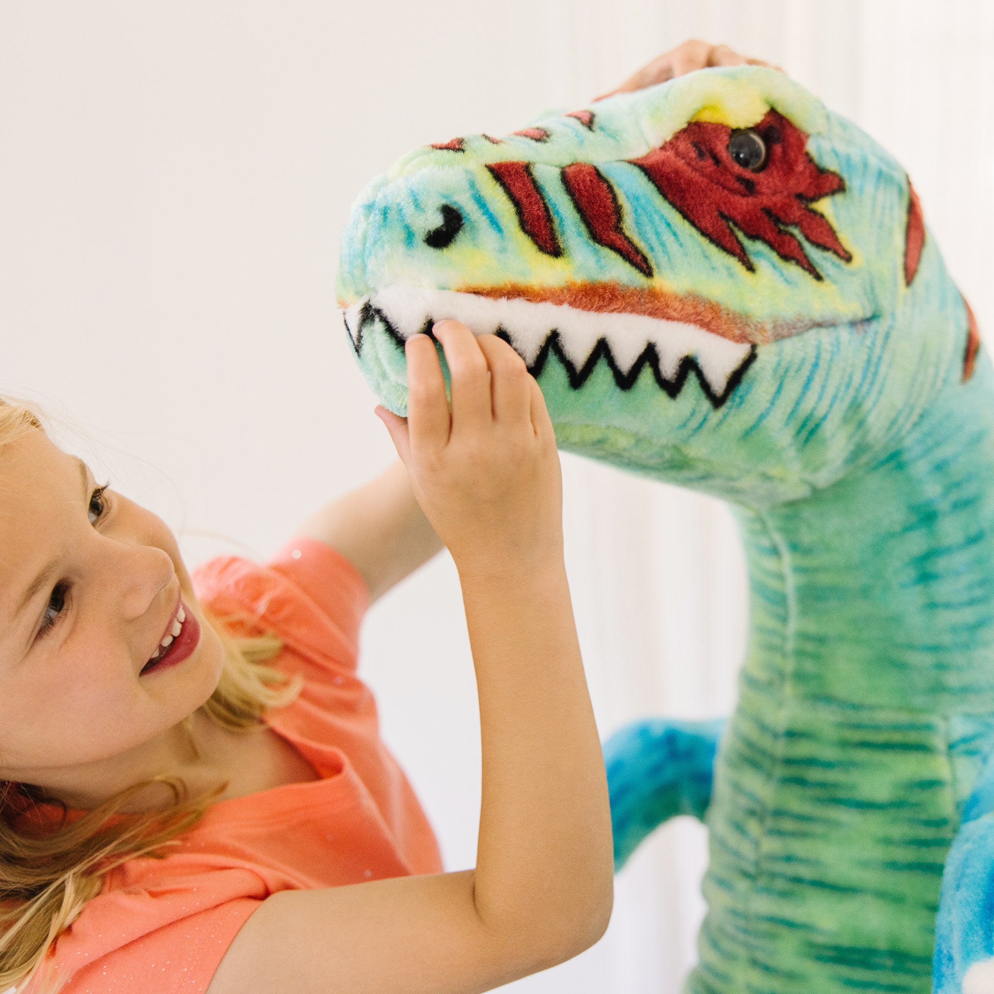 T-Rex Giant Lifelike Plush Stuffed Animal - Image 5