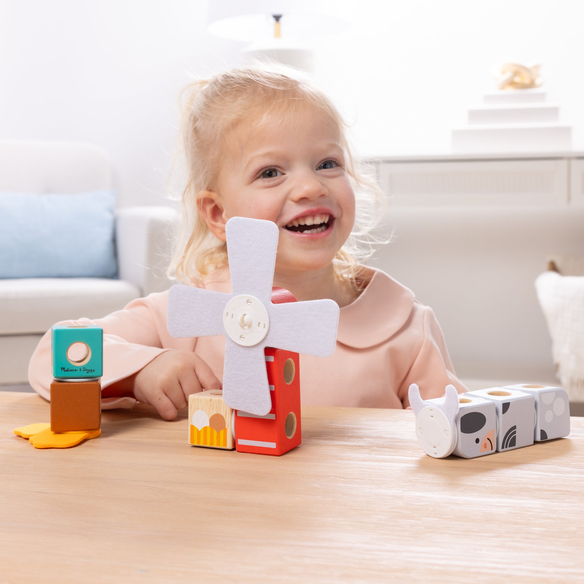 Blockables™ Play Sets Farm Friends and Woodland Friends 2-Pack Bundle - Image 6