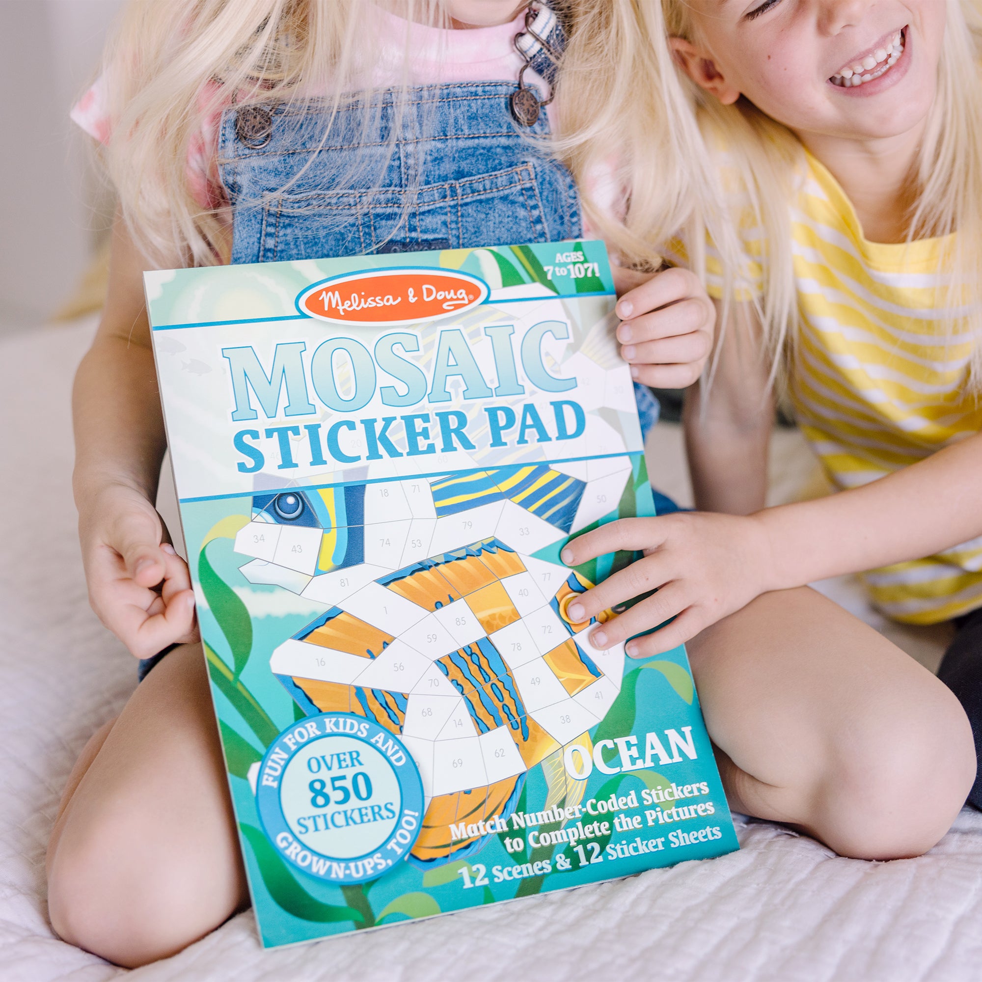 Mosaic Sticker Pad - Ocean - Image 5