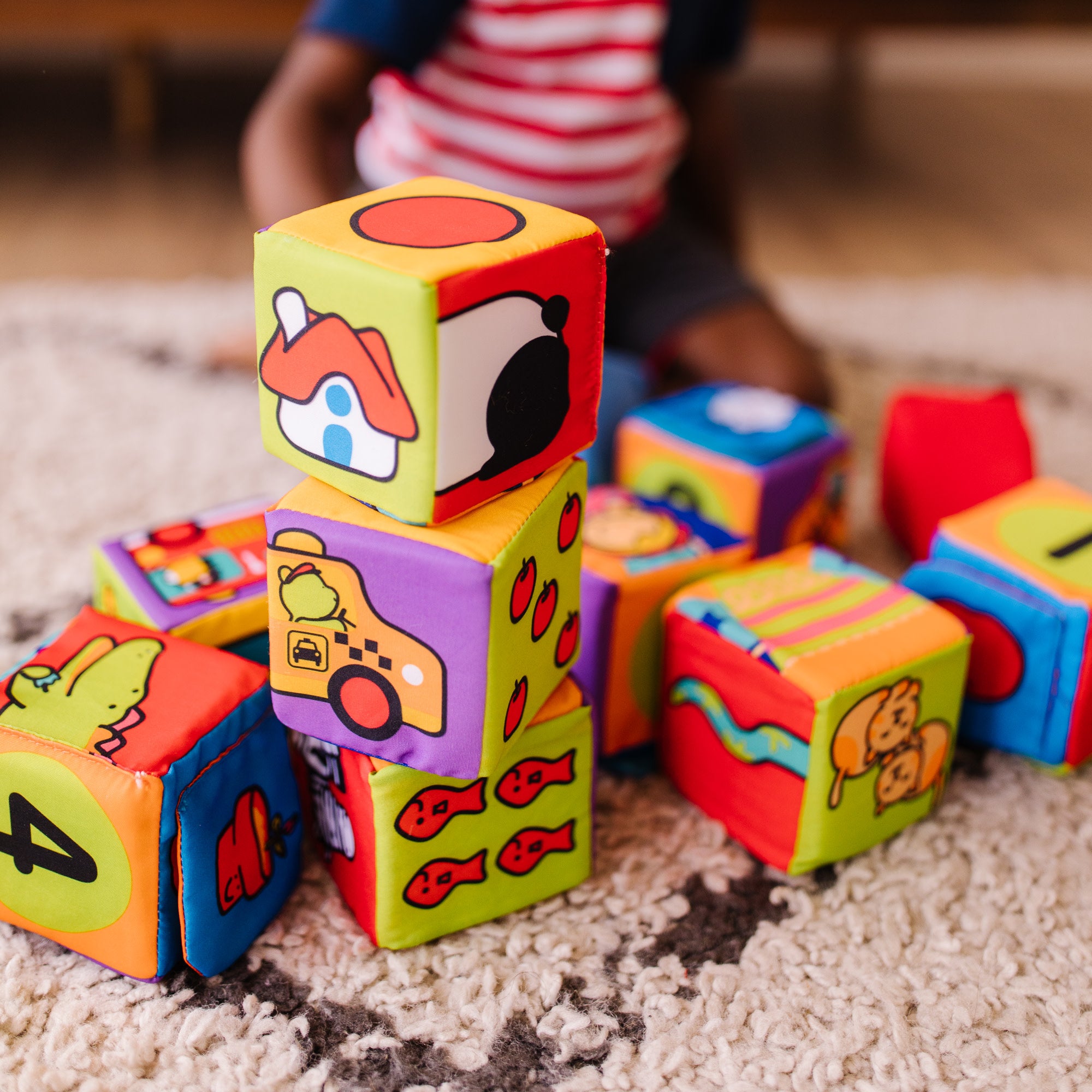 K's Kids Match and Build Soft Blocks - Image 9