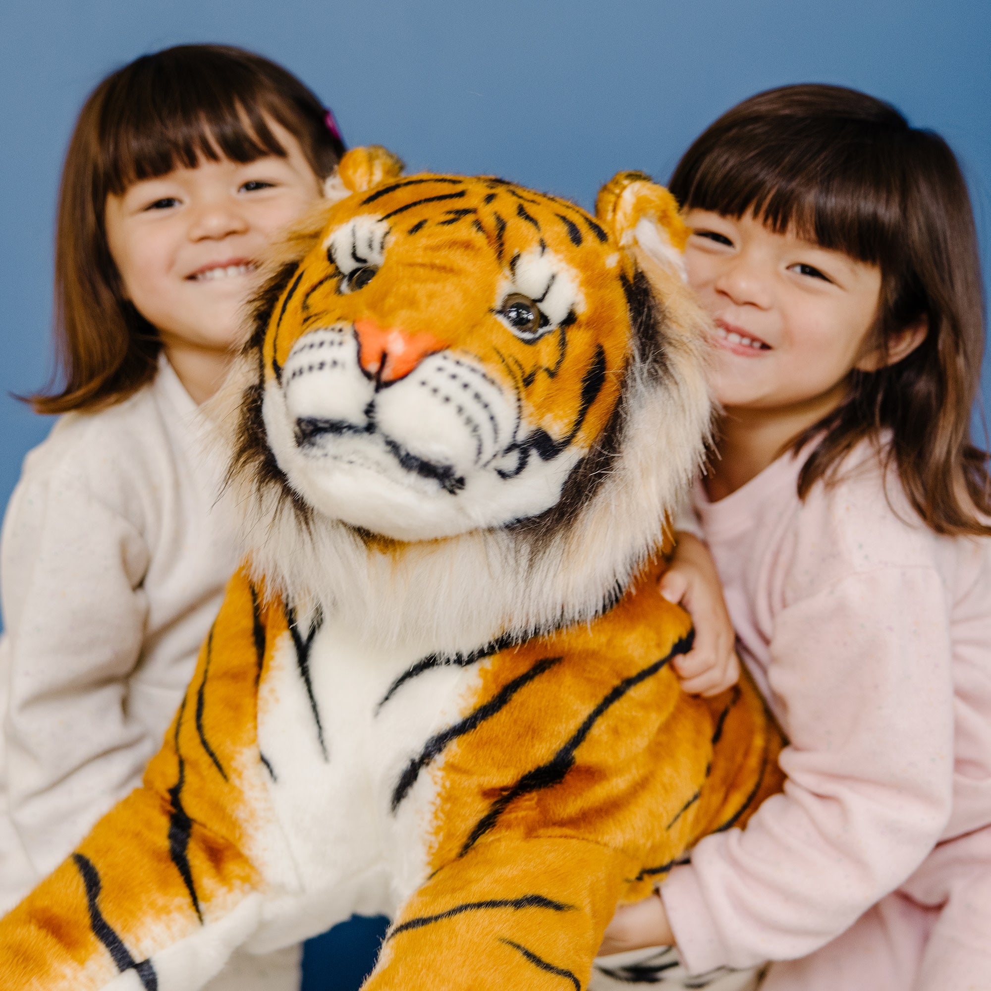 Tiger Lifelike Plush Stuffed Animal - Image 2