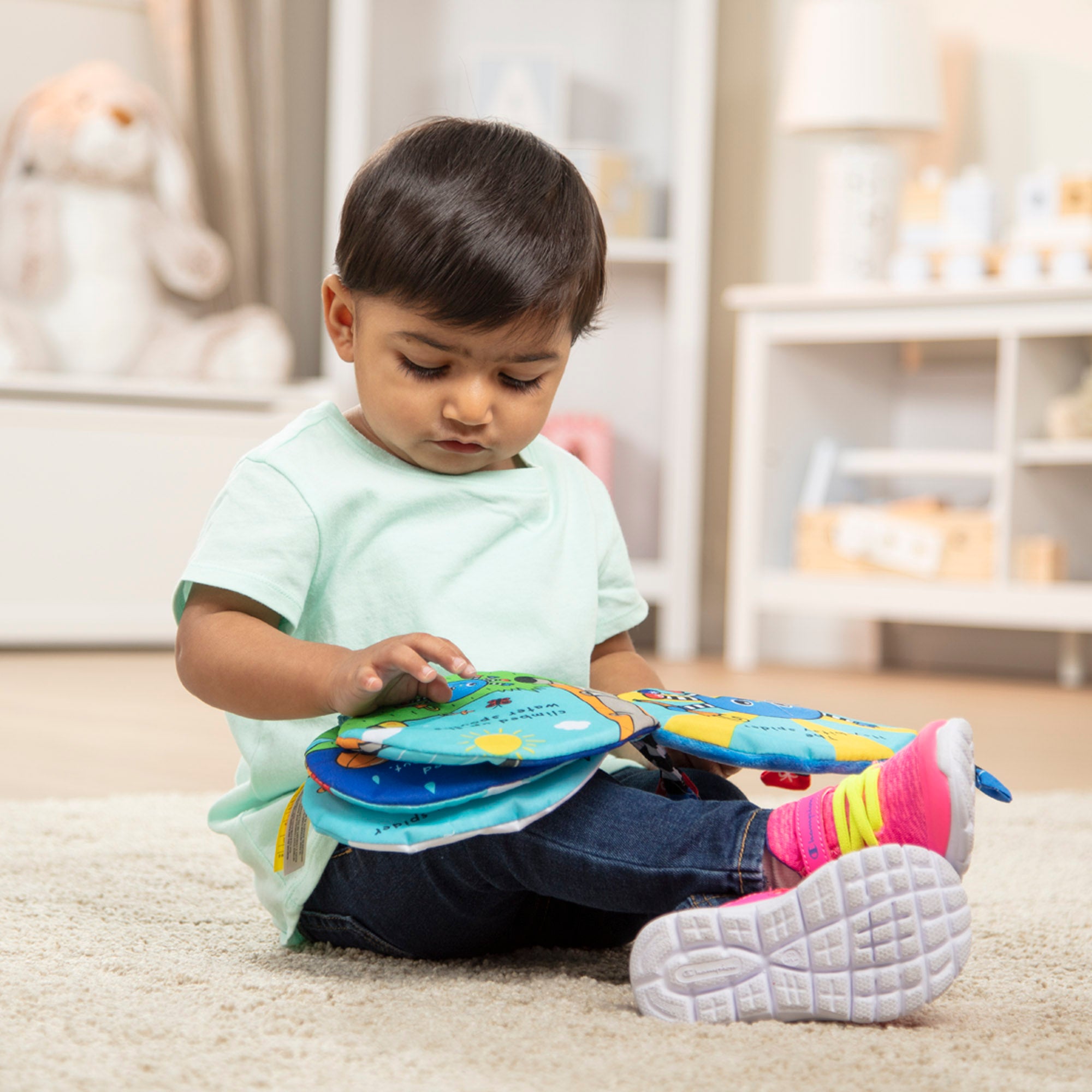 K's Kids Itsy-Bitsy Spider Soft Activity Book - Image 6