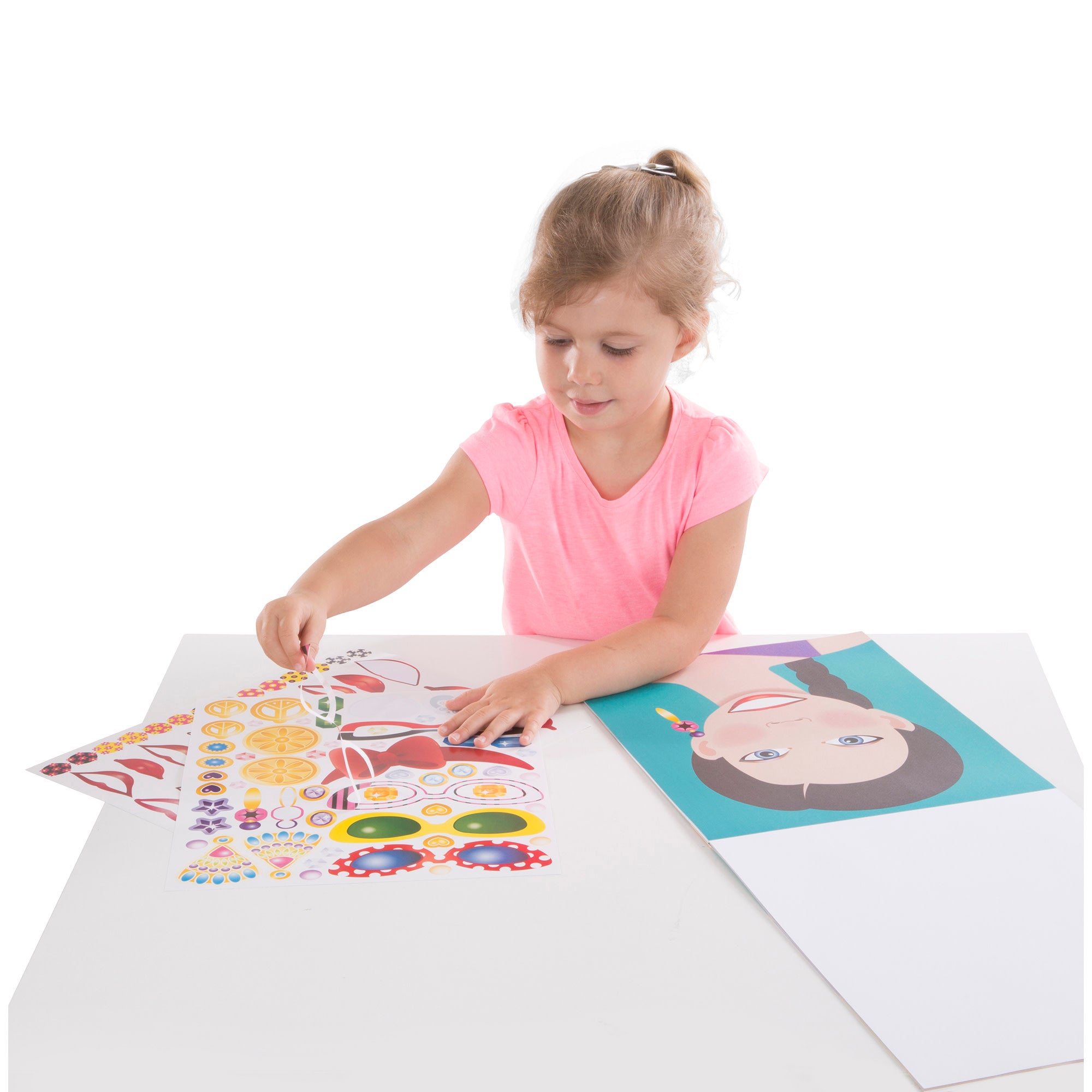 Make-a-Face Sticker Pad - Fashion Faces - Image 8