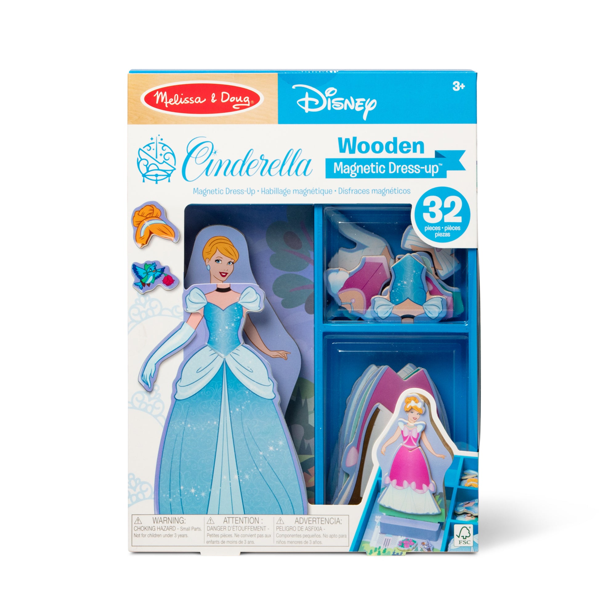 Disney Cinderella Wooden Magnetic Dress-Up - Image 3
