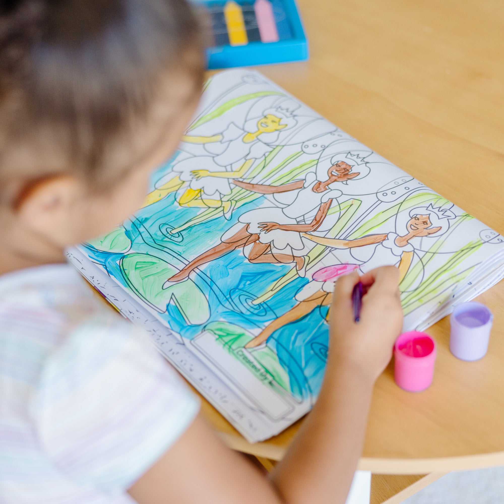 Jumbo Coloring Pad - Princess & Fairy - Image 7