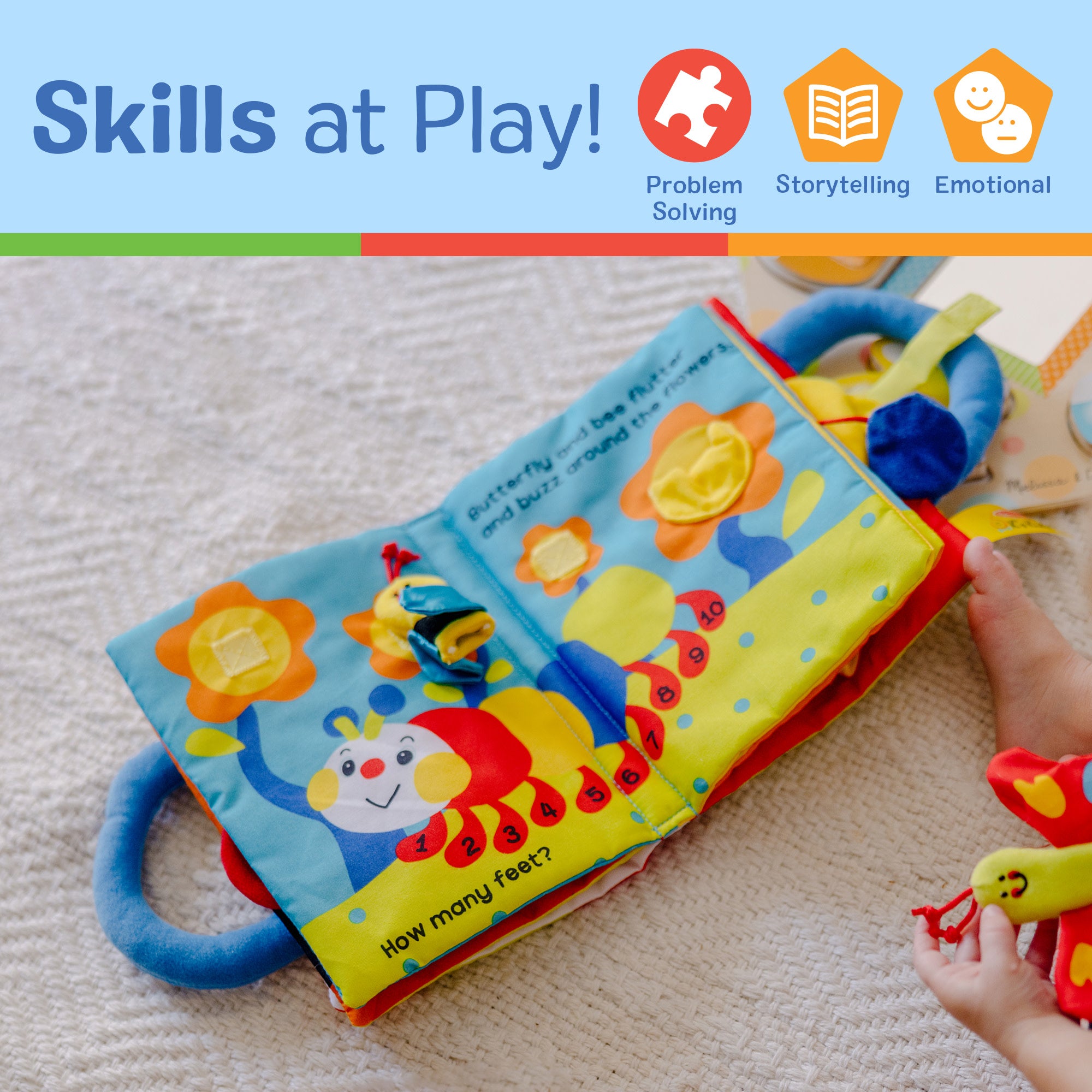K's Kids My First Activity Book Cloth Book - Image 5