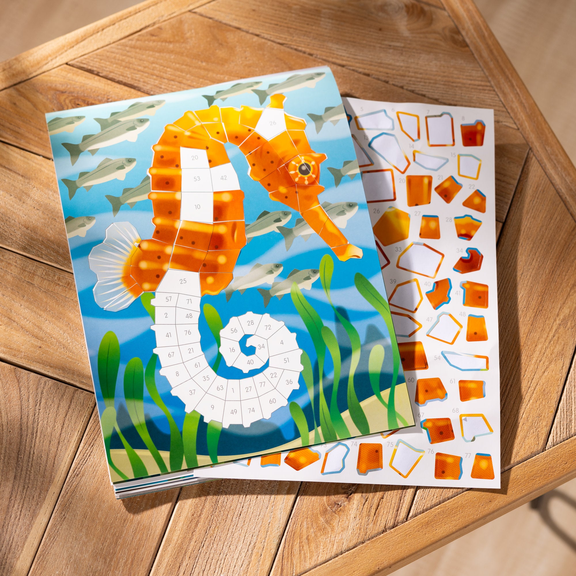 Mosaic Sticker Pad - Ocean - Image 9