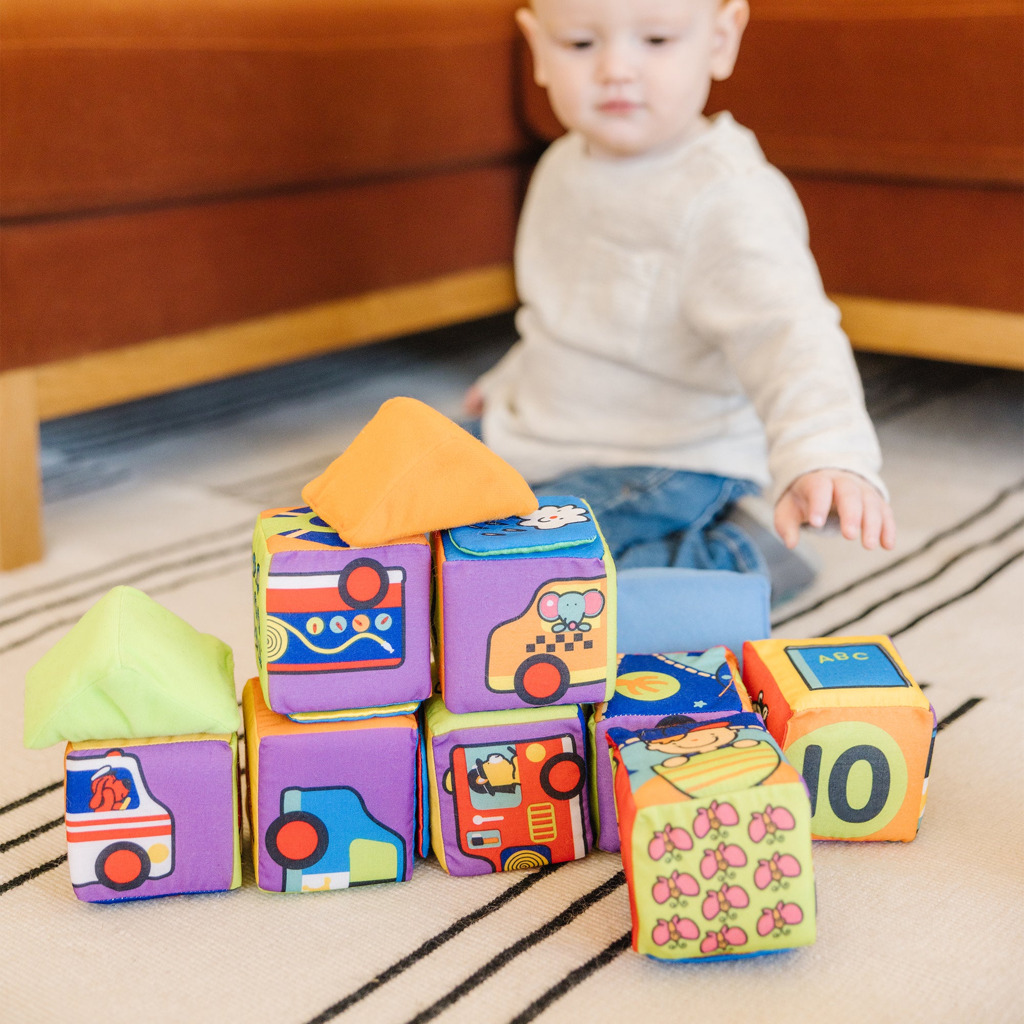 K's Kids Match and Build Soft Blocks - Image 2