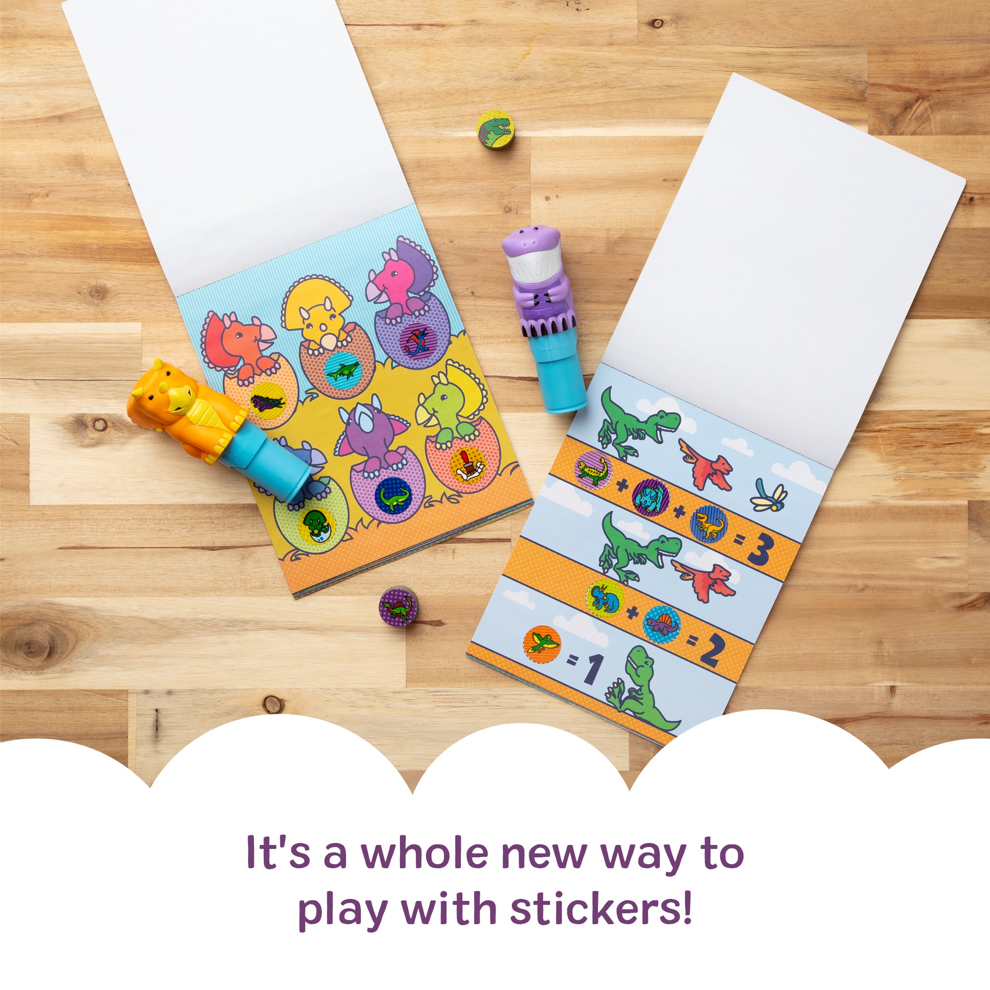 Sticker WOW!™ Activity Pad & Sticker Stamper Value Pack - Dinosaur - Image 4