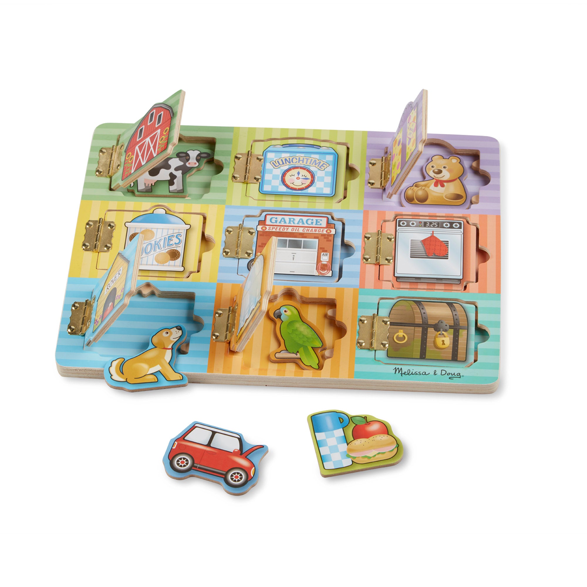 Wooden Magnetic Hide & Seek Board - Image 4