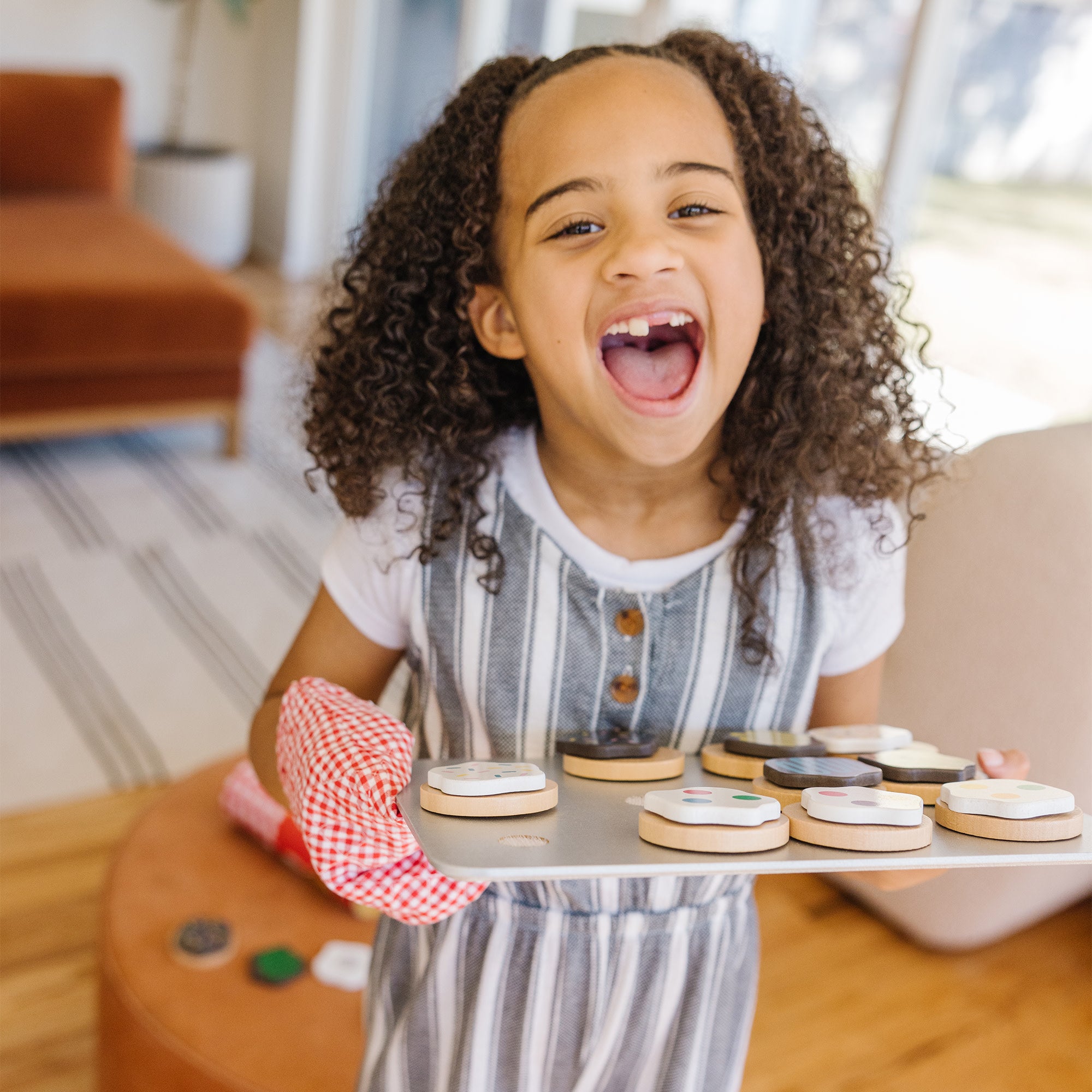 Slice & Bake Cookie Set - Wooden Play Food - Image 2