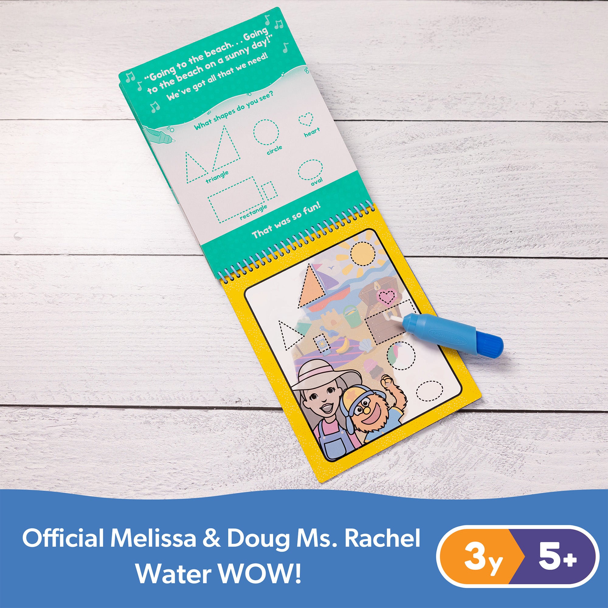 Ms. Rachel Water WOW! Color-Reveal Pad – Find & Count - Image 9