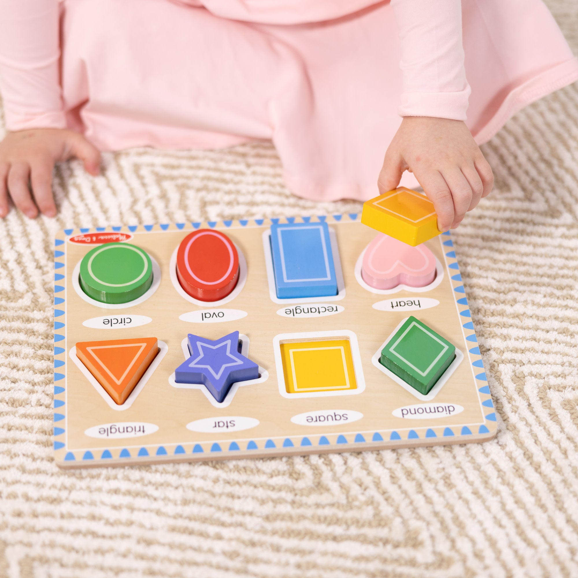 Shapes Chunky Puzzle - 8 Pieces - Image 7