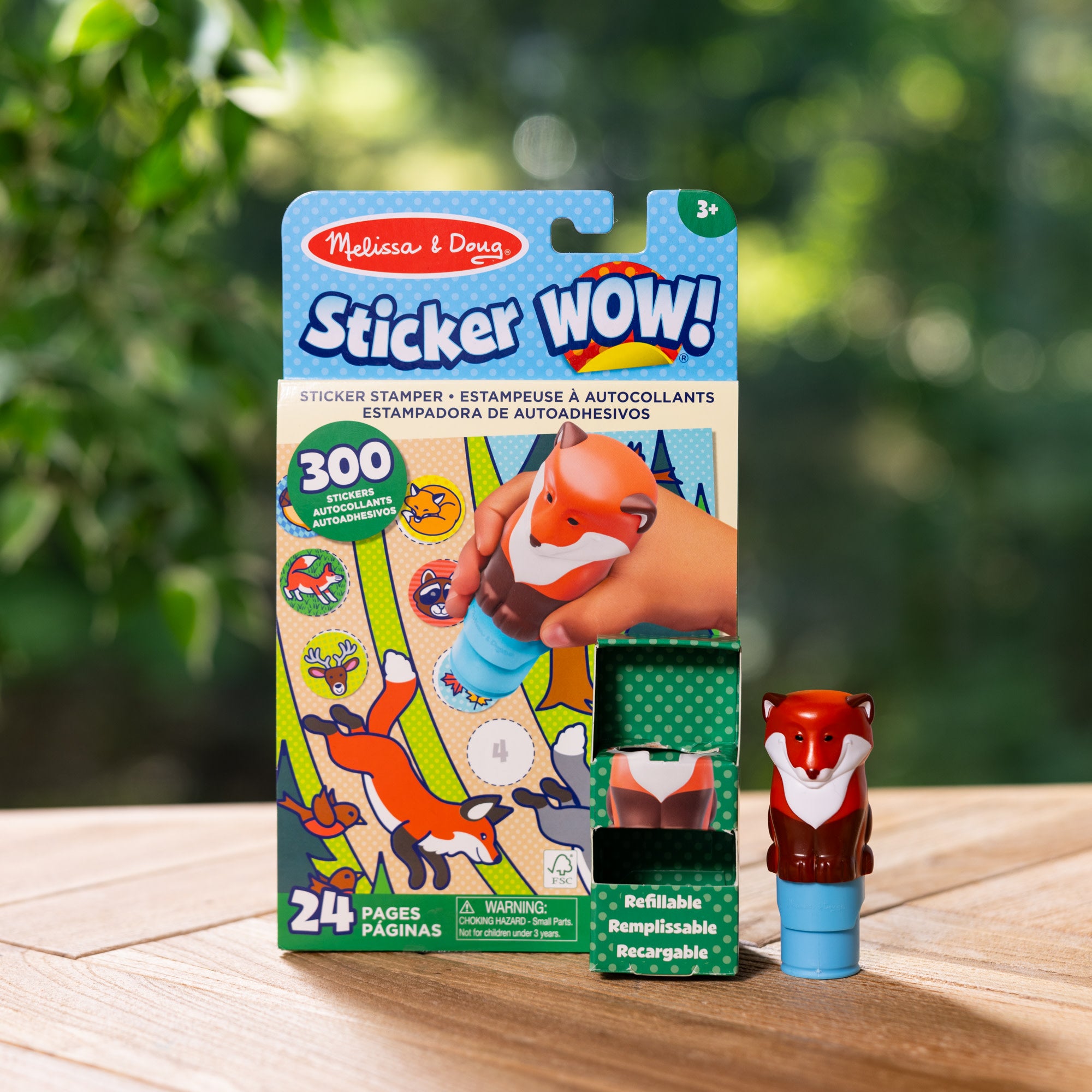 Sticker WOW!™ Activity Pad & Sticker Stamper - Fox - Image 4