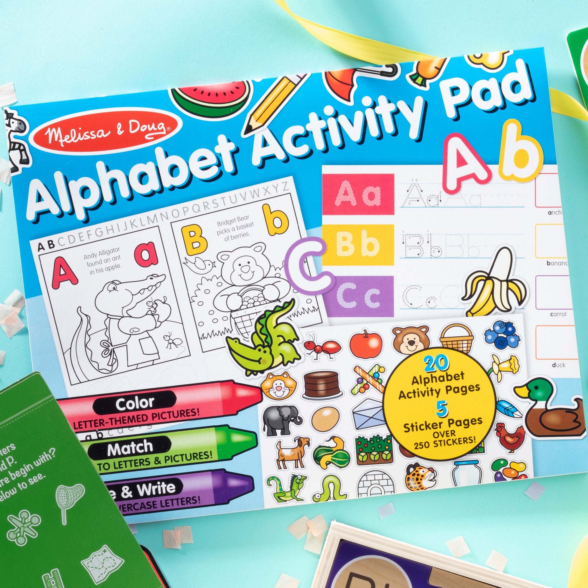 Alphabet Activity Sticker Pad - Image 8