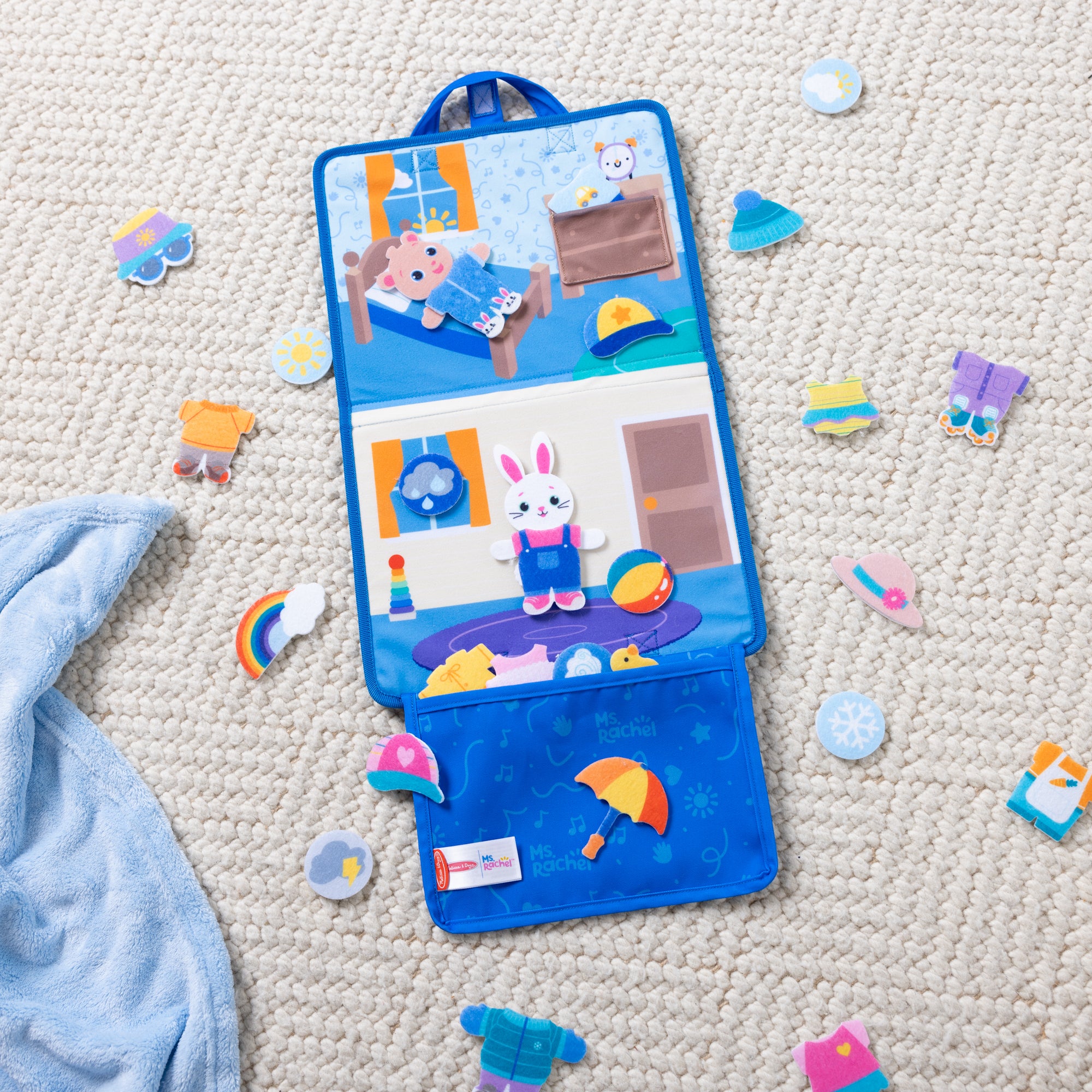 Ms. Rachel™ What to Wear Felt Activity Board - Image 9