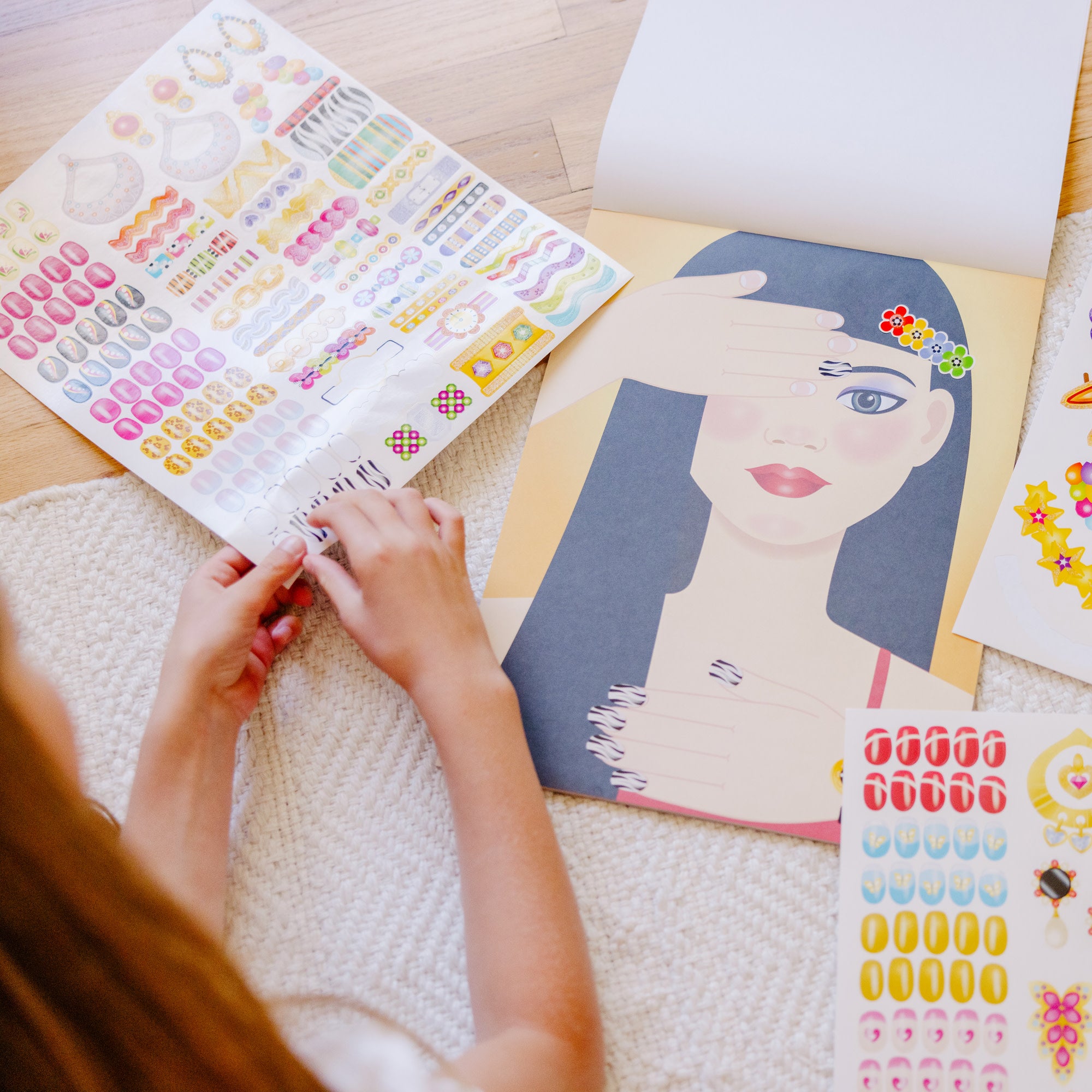 Sticker Pad - Jewelry & Nails Glitter Collection - Image 2