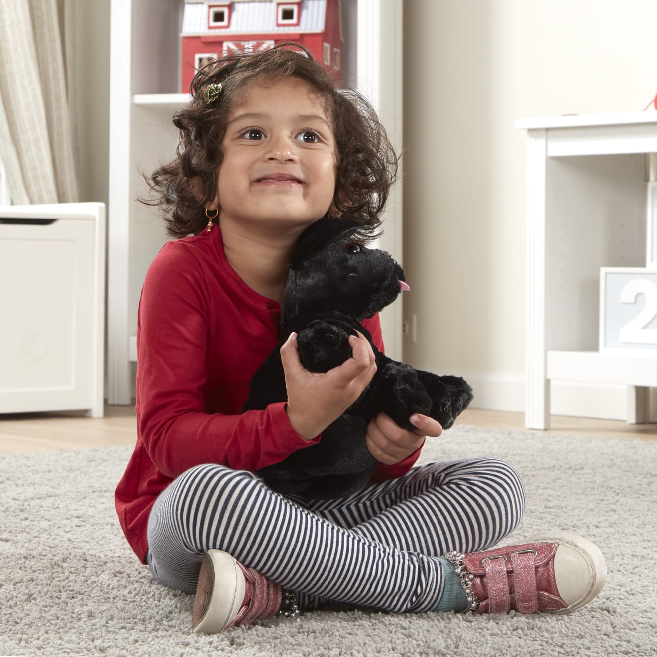 Benson Black Lab Puppy Dog Stuffed Animal - Image 5