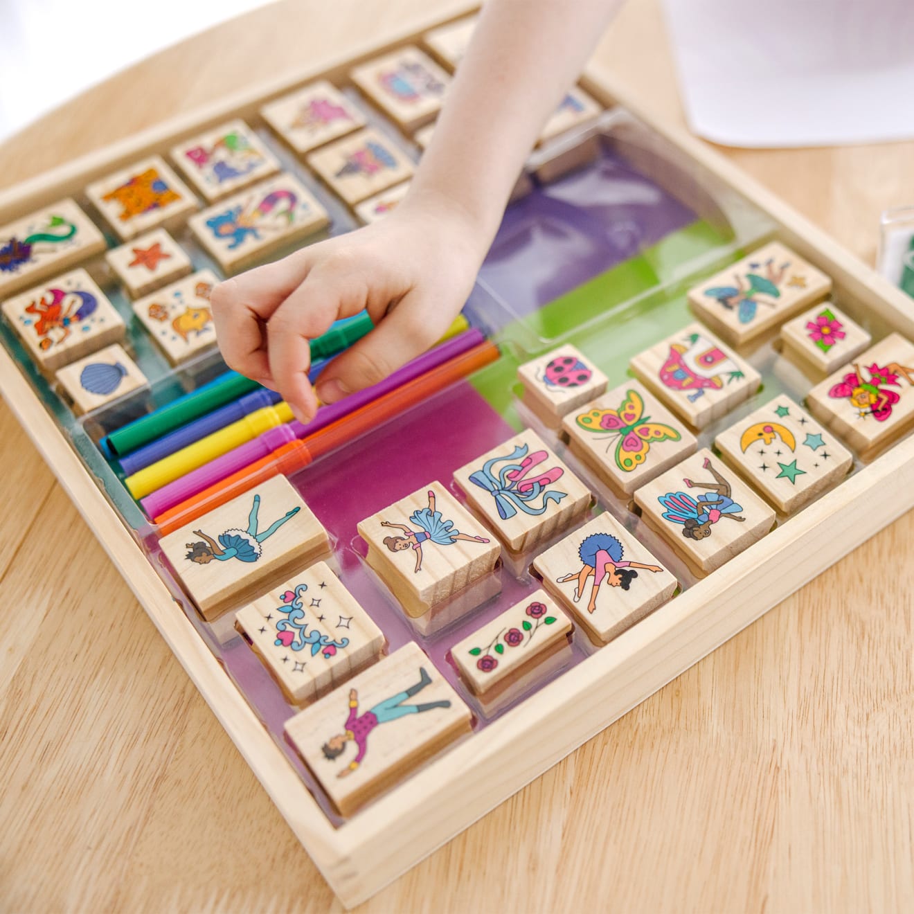 Deluxe Wooden Stamp Set - Fairy Tale - Image 2