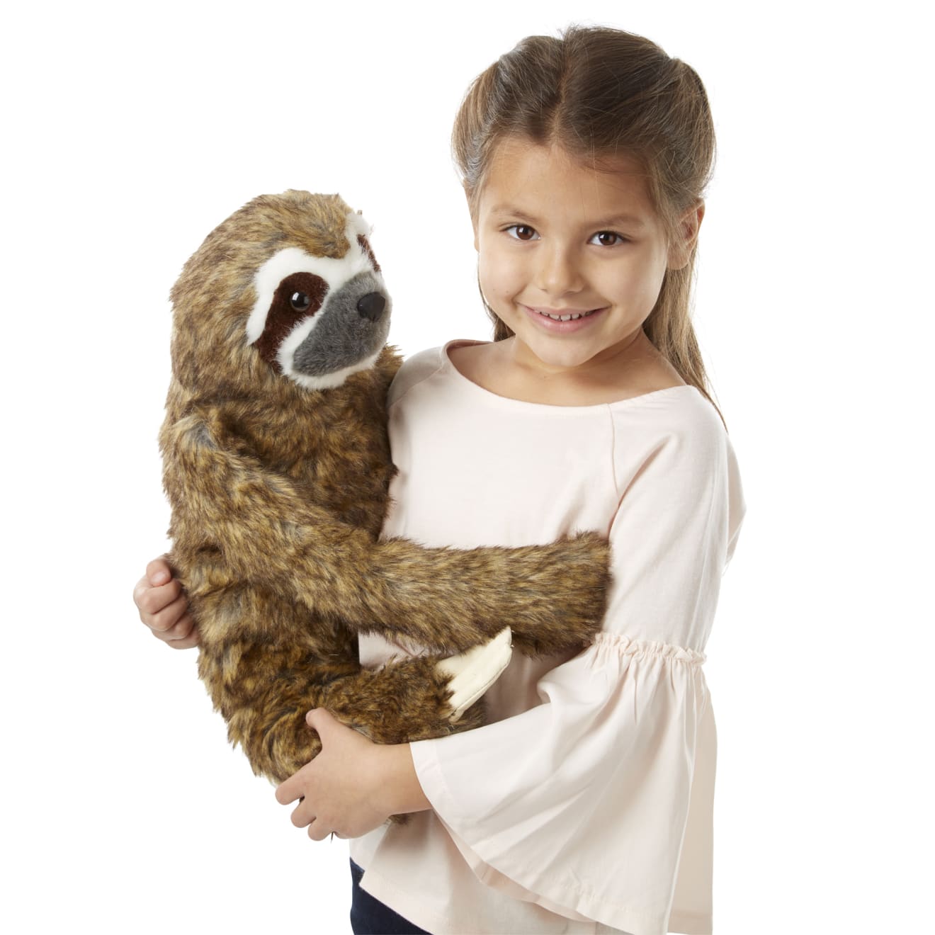 Lifelike Plush Sloth - Image 2