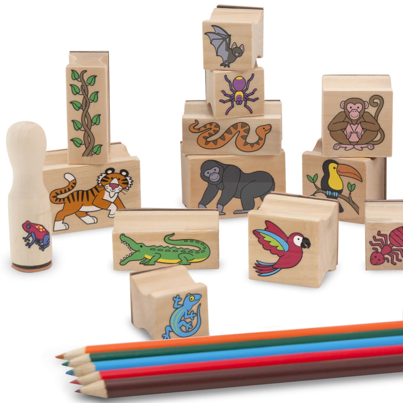 Stamp-a-Scene Rain Forest - Image 3