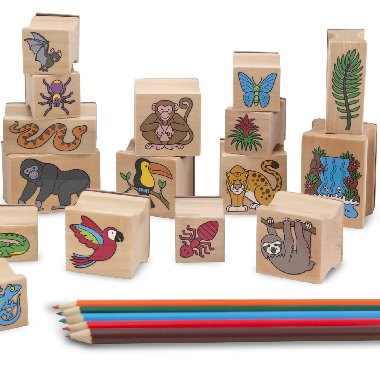 Stamp-a-Scene Rain Forest - Image 7