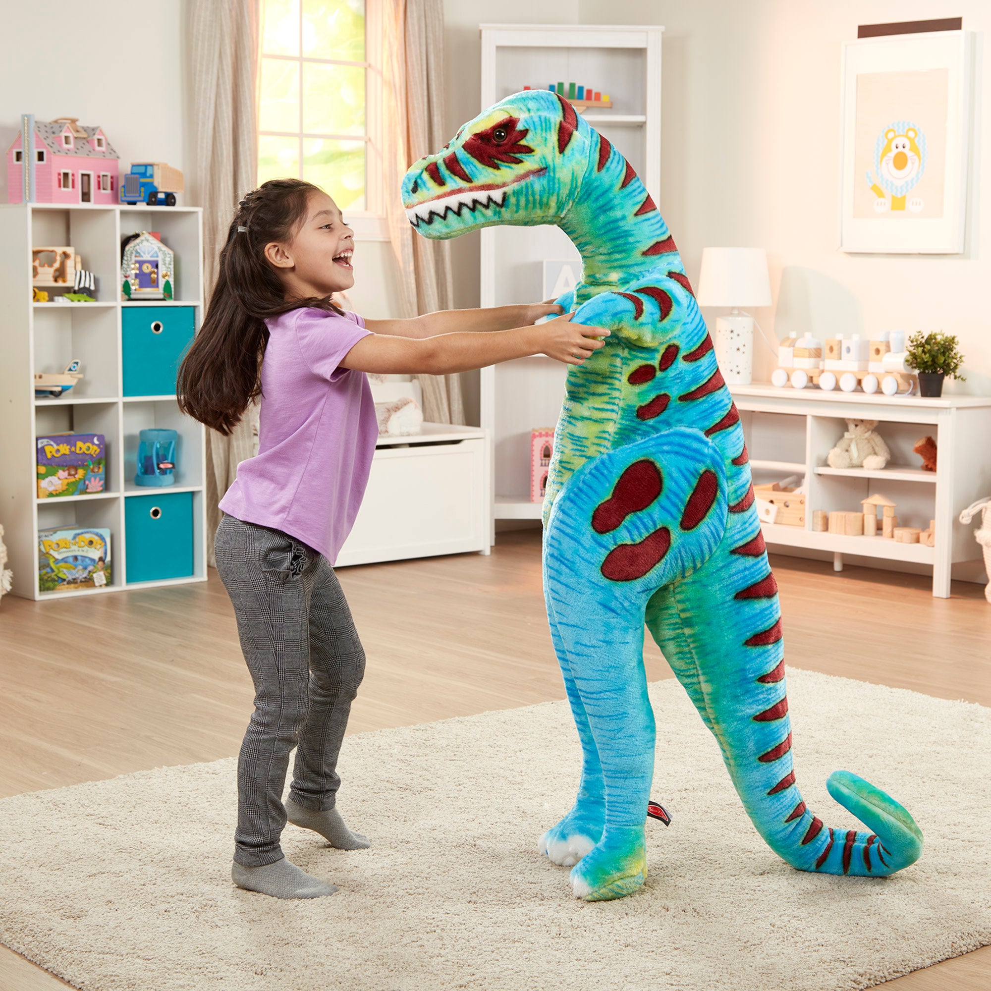 T-Rex Giant Lifelike Plush Stuffed Animal - Image 8