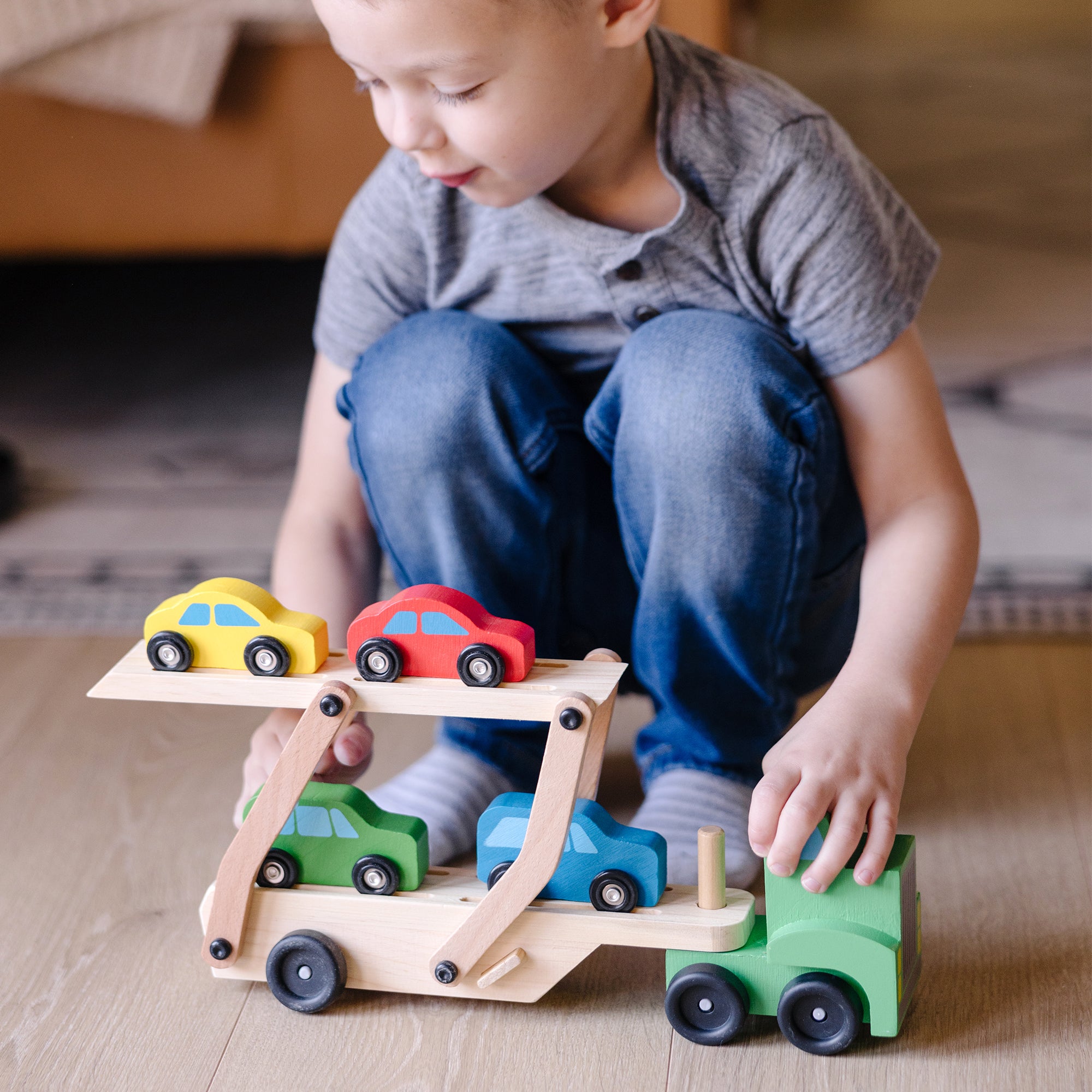 Wooden Car Carrier - Image 10