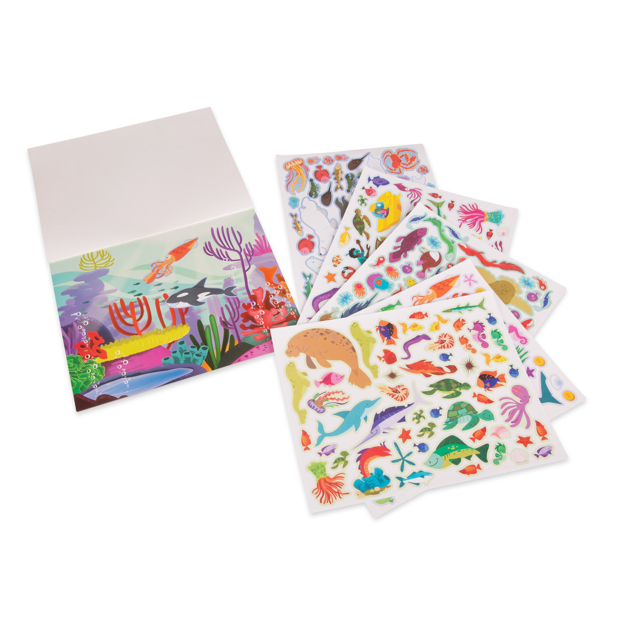 Reusable Sticker Pad - Under the Sea - Image 3