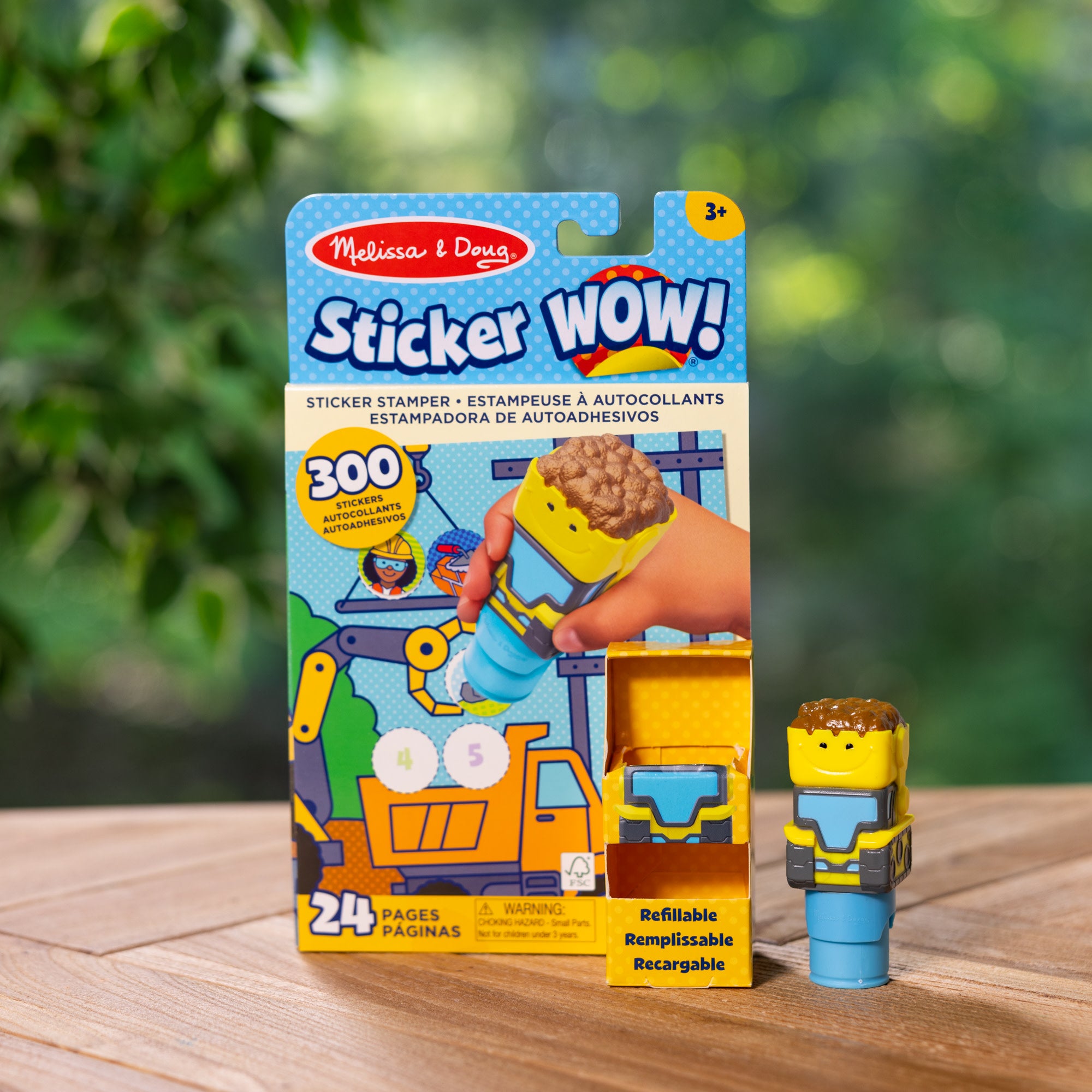 Sticker WOW!™ Activity Pad & Sticker Stamper - Bulldozer - Image 9