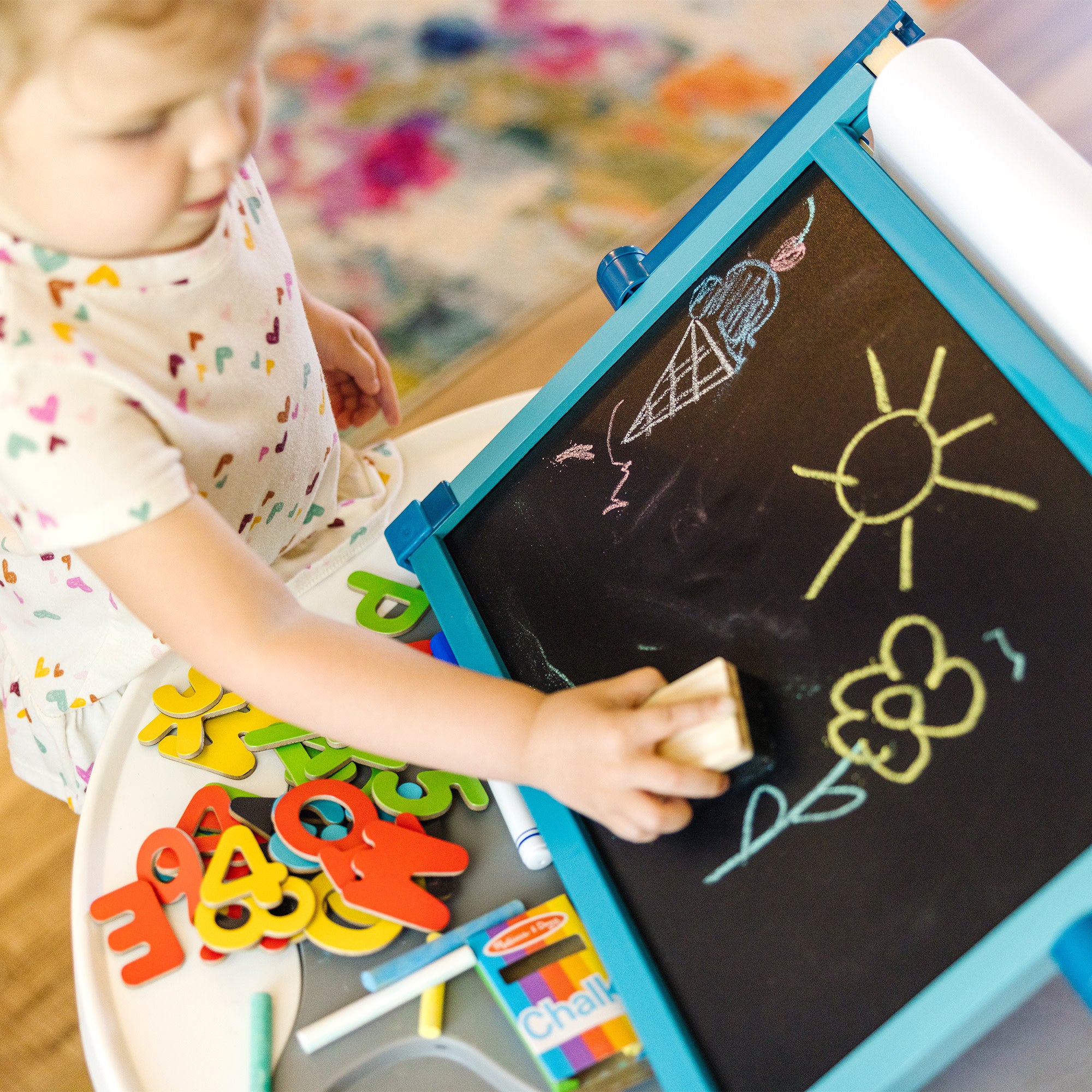 Double-Sided Magnetic Tabletop Easel - Image 7