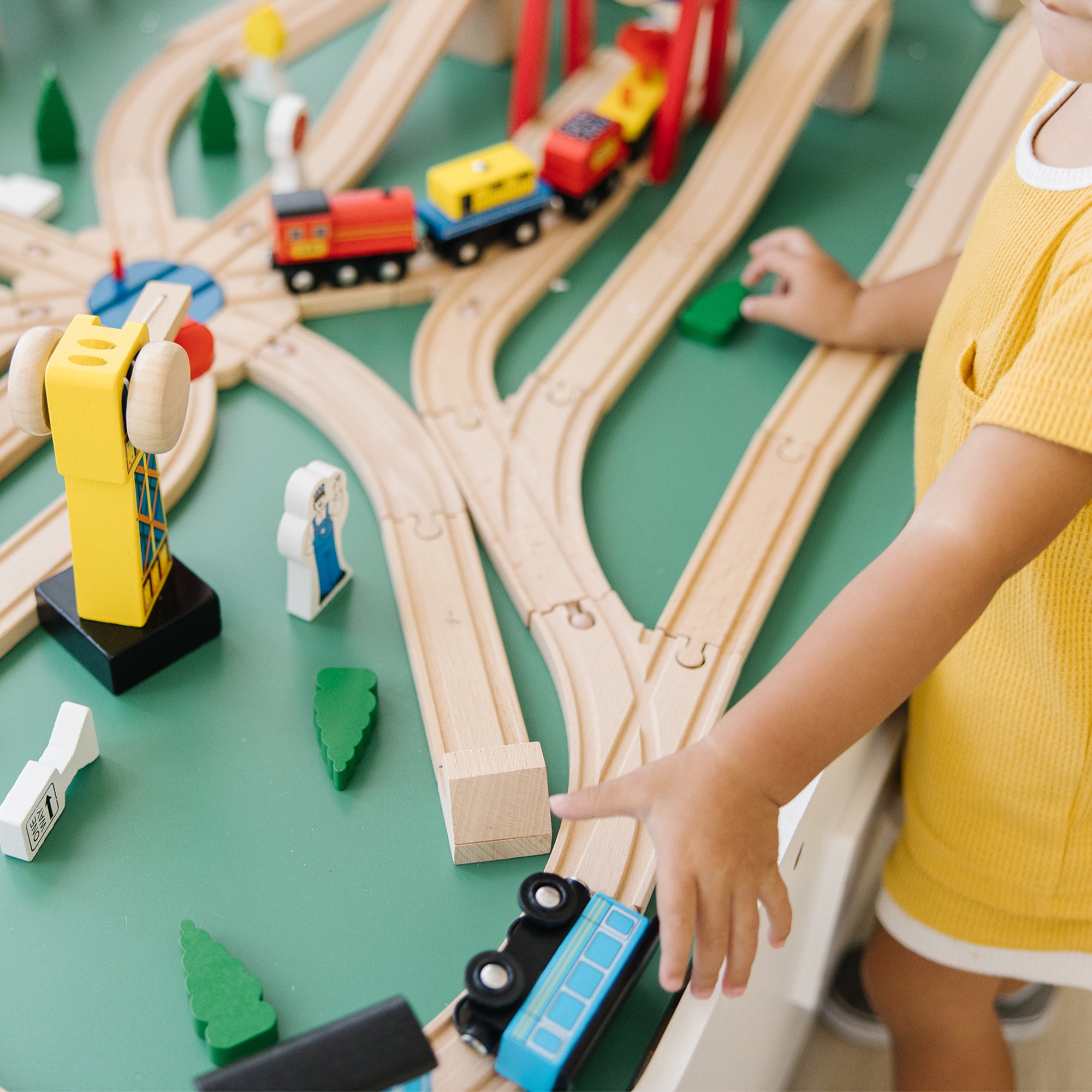 Wooden Railway Set - Image 4
