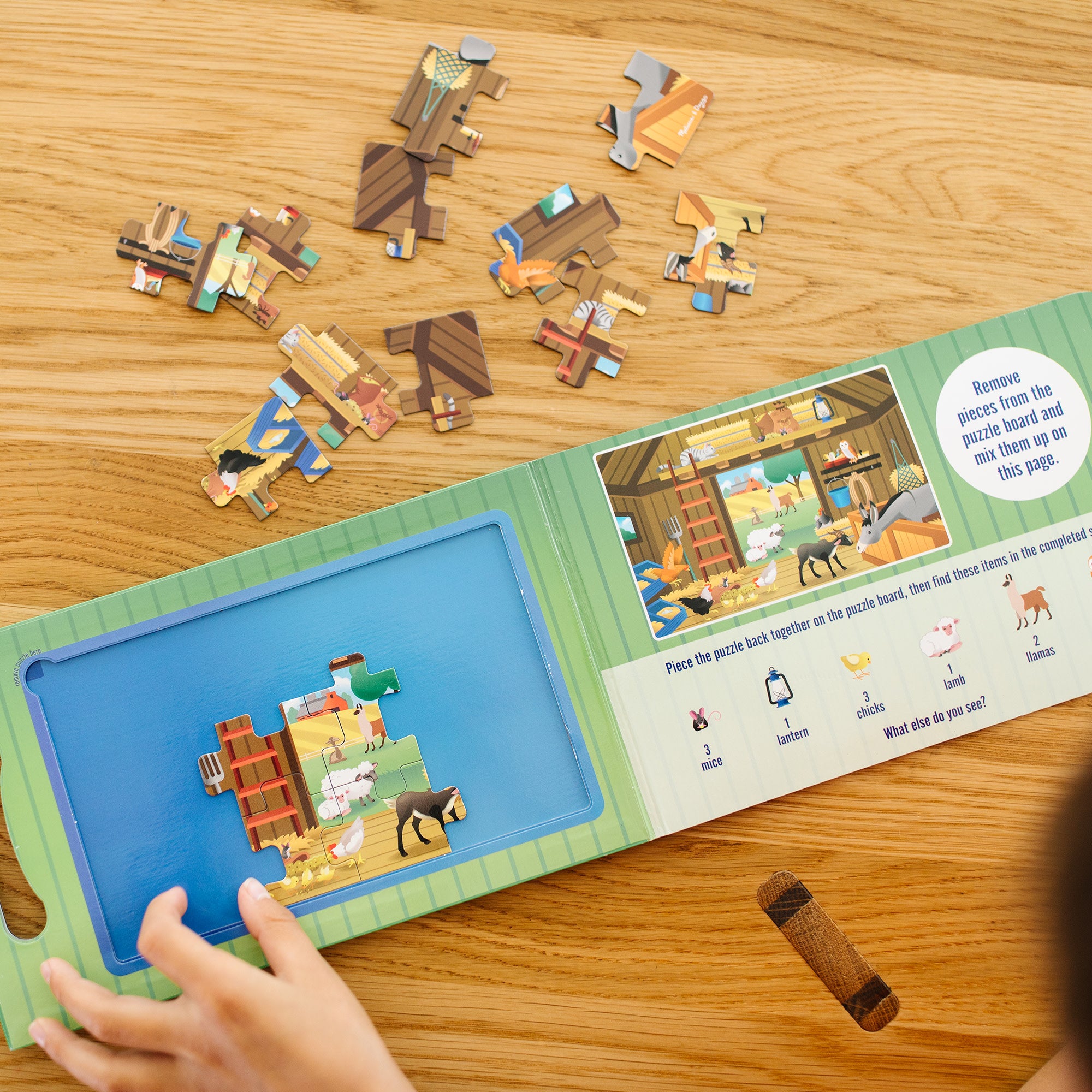 Take-Along Magnetic Jigsaw Puzzles – On the Farm - Image 7