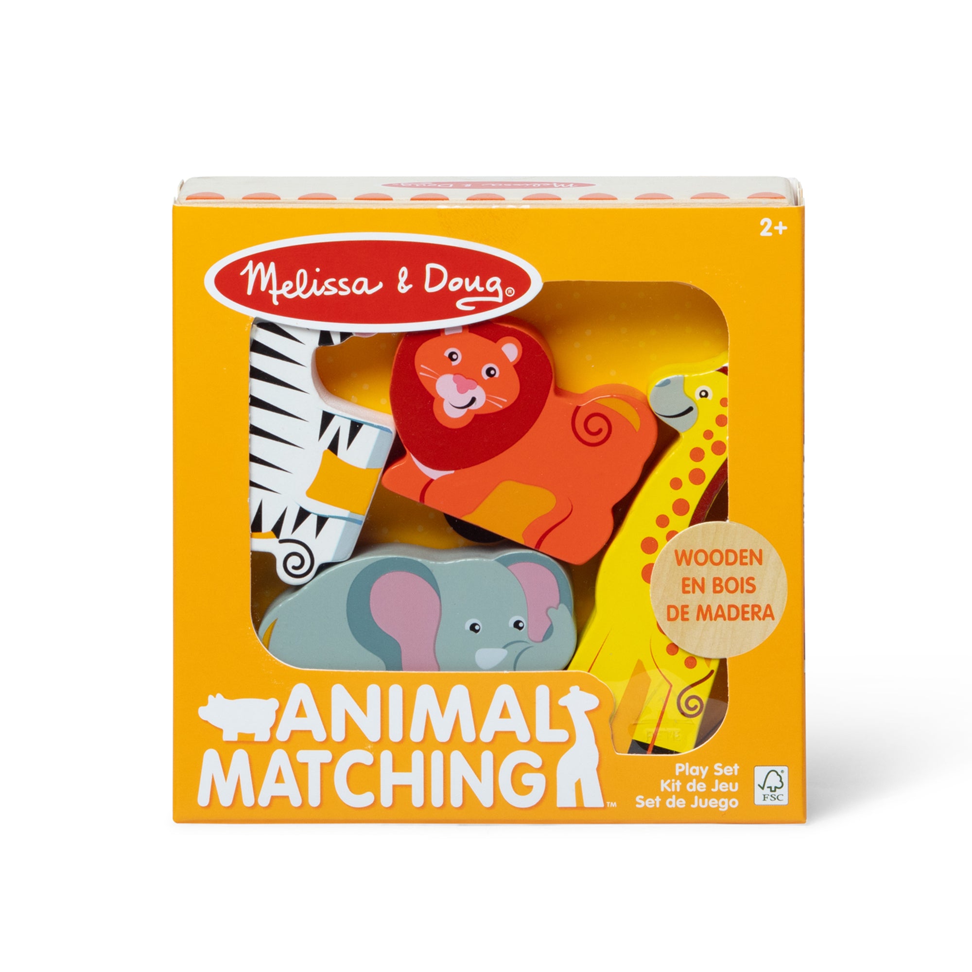 Wooden Animal Matching - Safari - Image 3