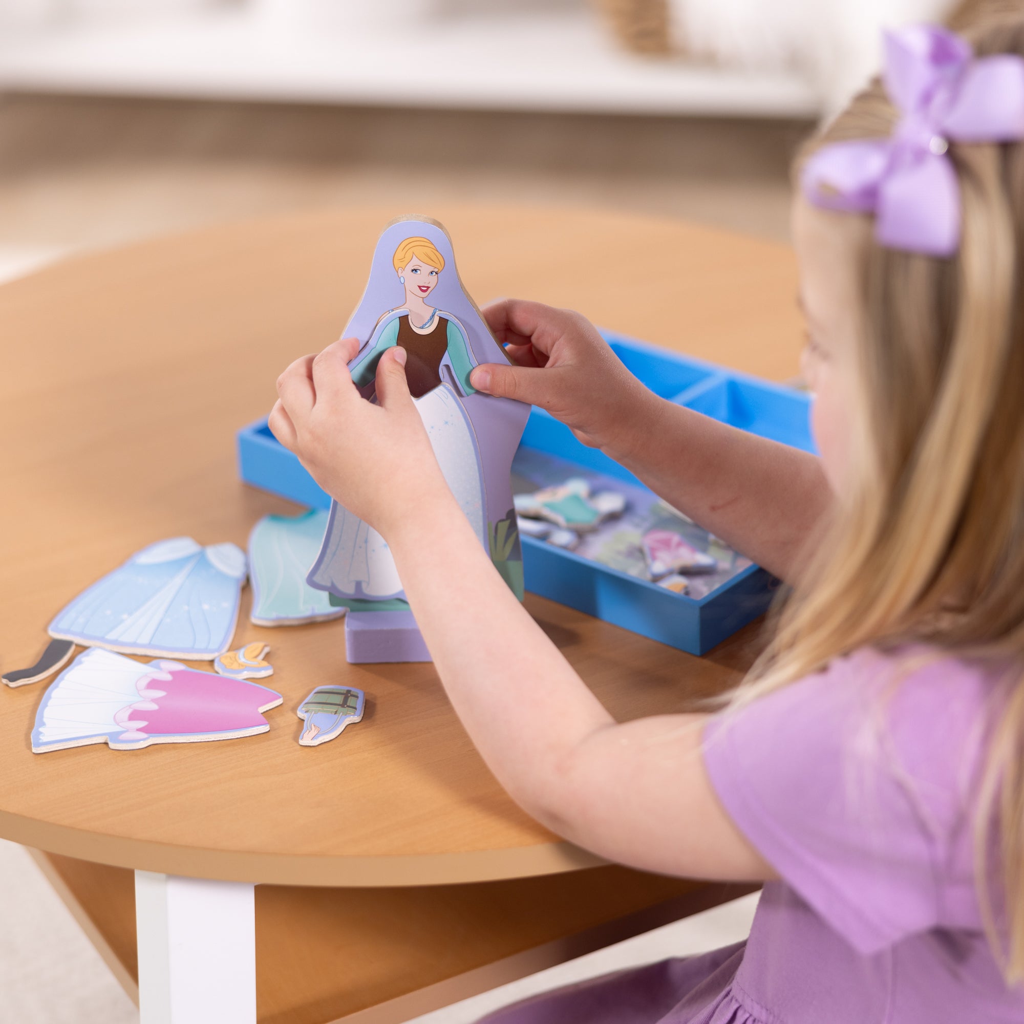 Disney Cinderella Wooden Magnetic Dress-Up - Image 8