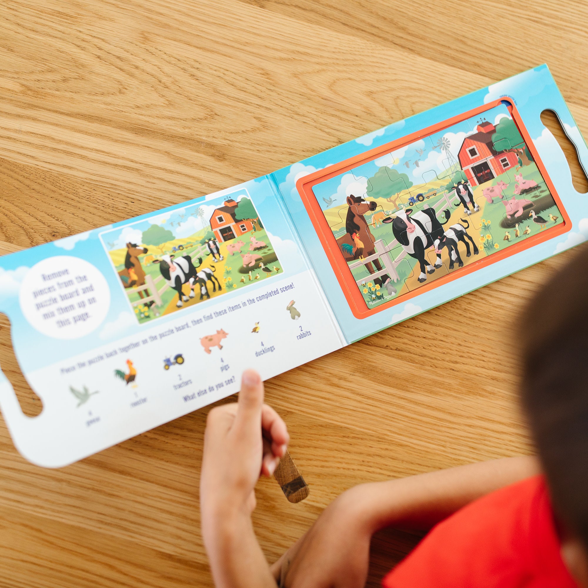 Take-Along Magnetic Jigsaw Puzzles – On the Farm - Image 9
