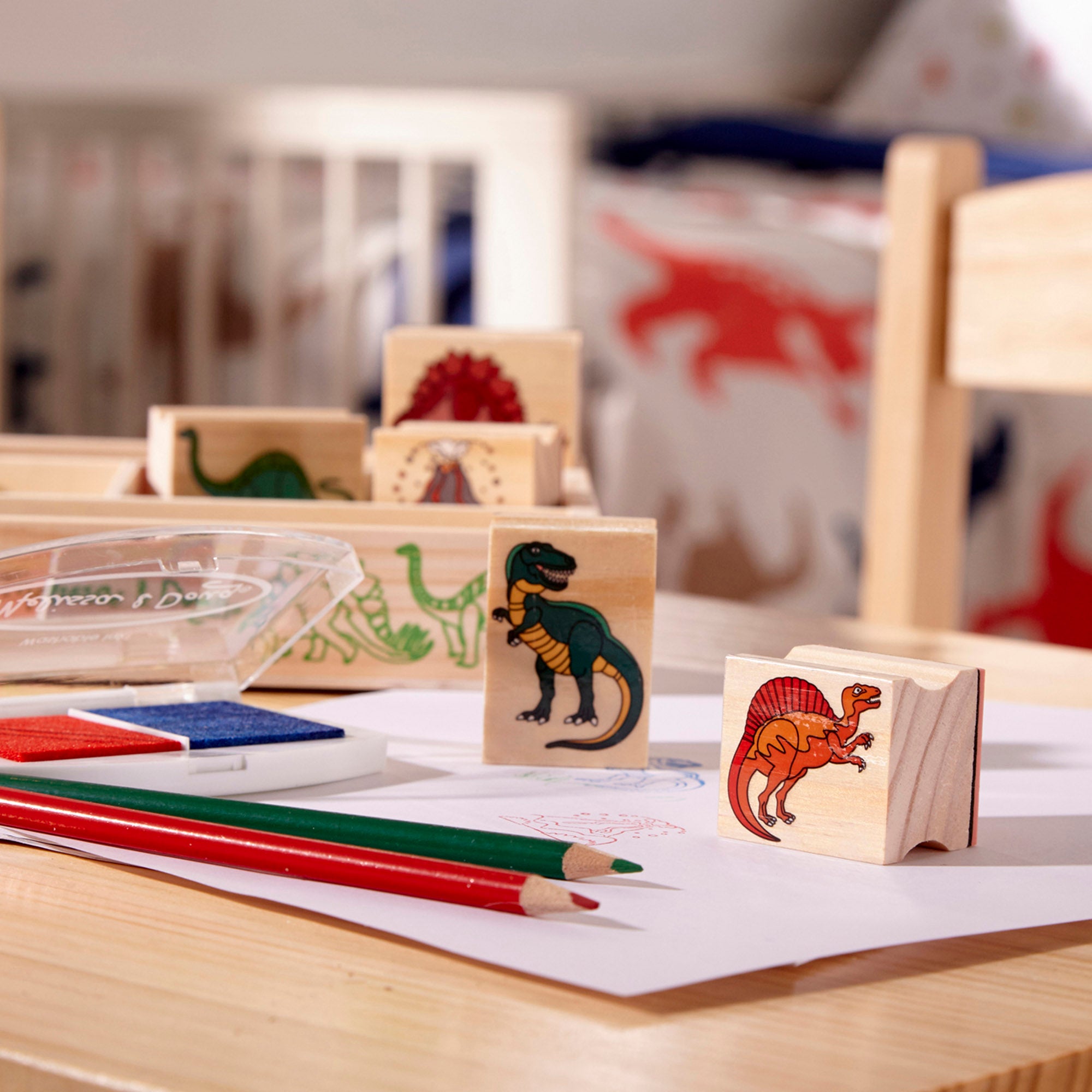Wooden Stamp Set - Dinosaurs - Image 9