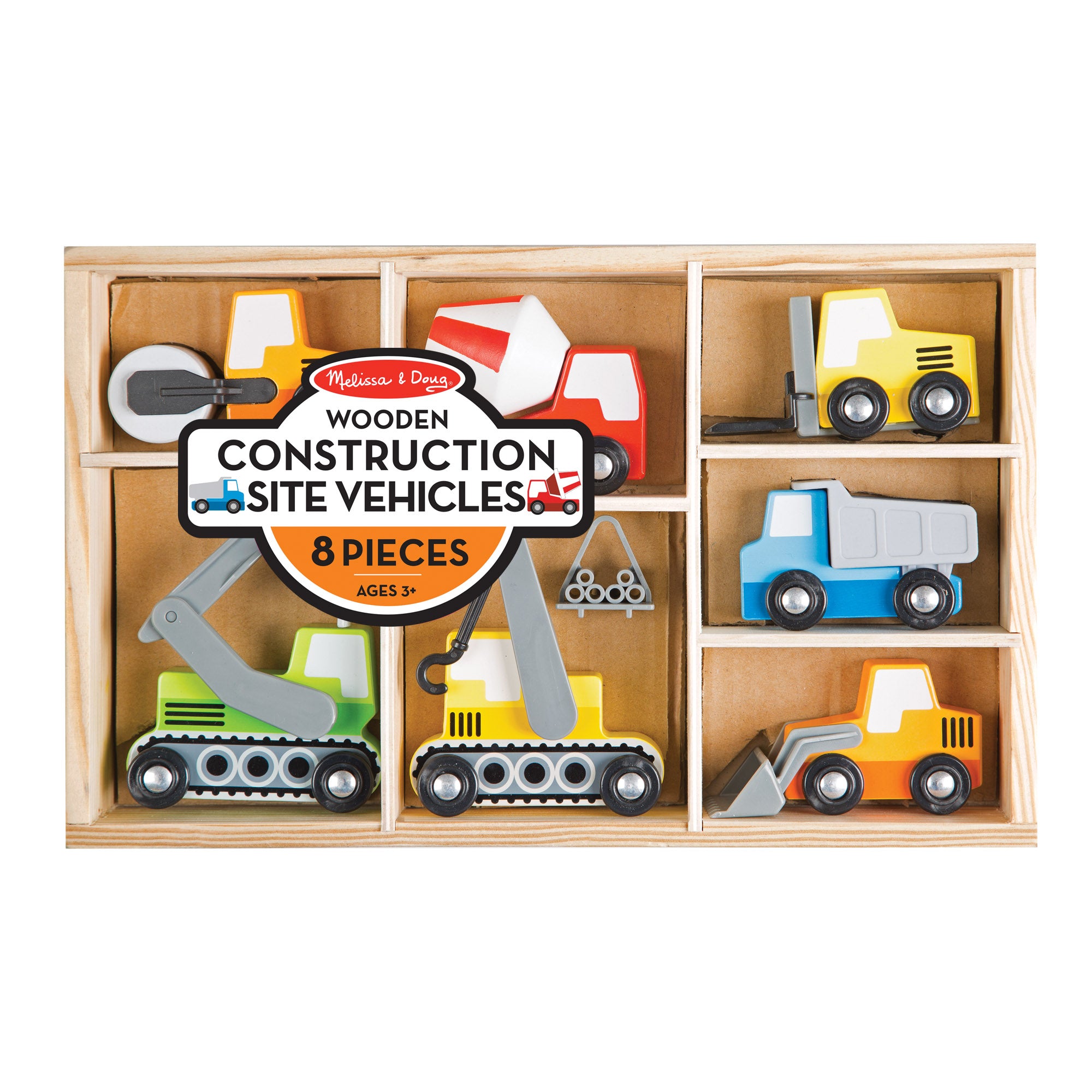 Wooden Construction Site Vehicles - Image 3